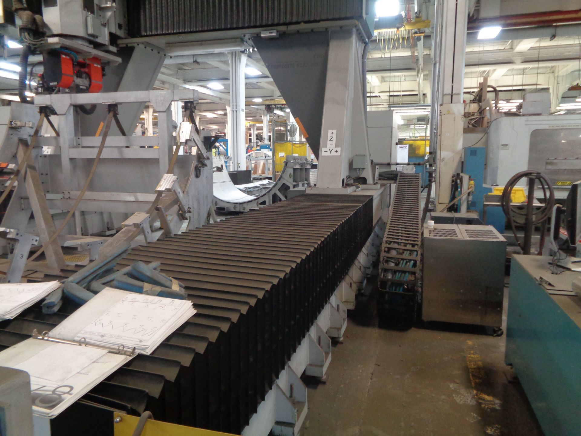 2009 Flow 4 Spindle Multi-Axis CNC Gantry Drill Perforation machine. - Image 21 of 30