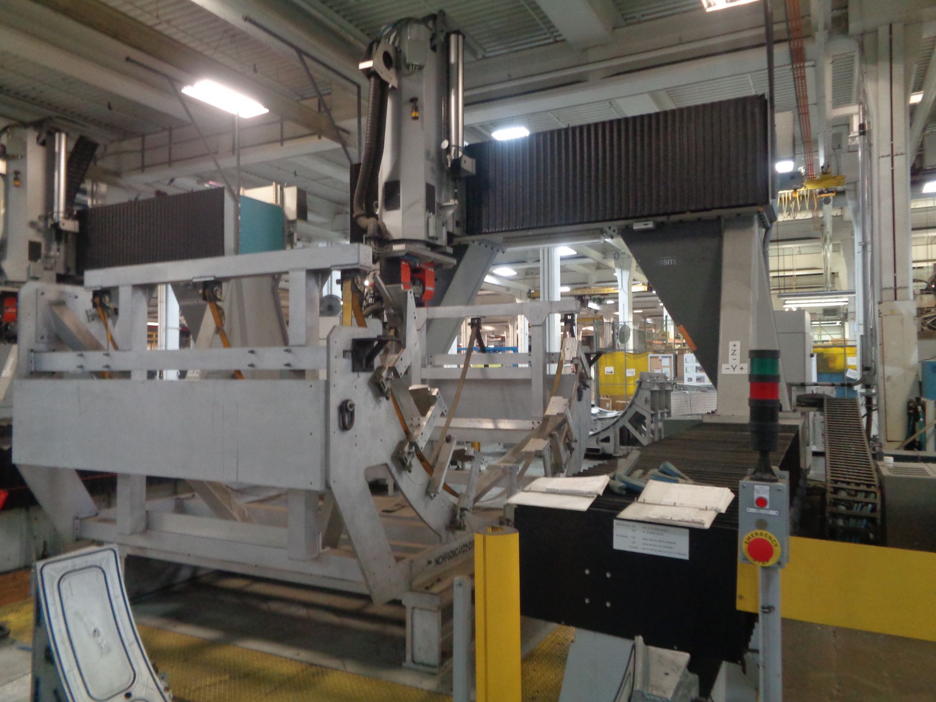 2009 Flow 4 Spindle Multi-Axis CNC Gantry Drill Perforation machine. - Image 23 of 30