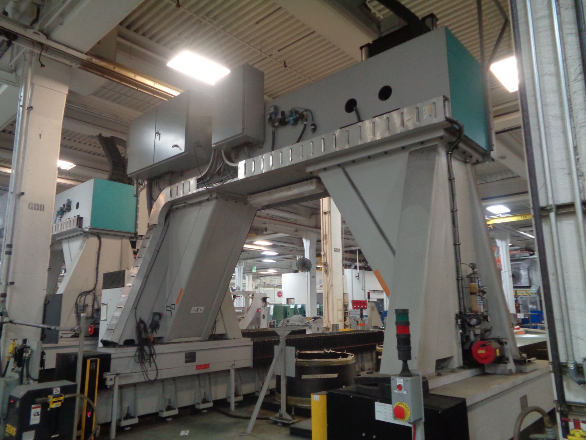 2009 Flow 4 Spindle Multi-Axis CNC Gantry Drill Perforation machine. - Image 17 of 31