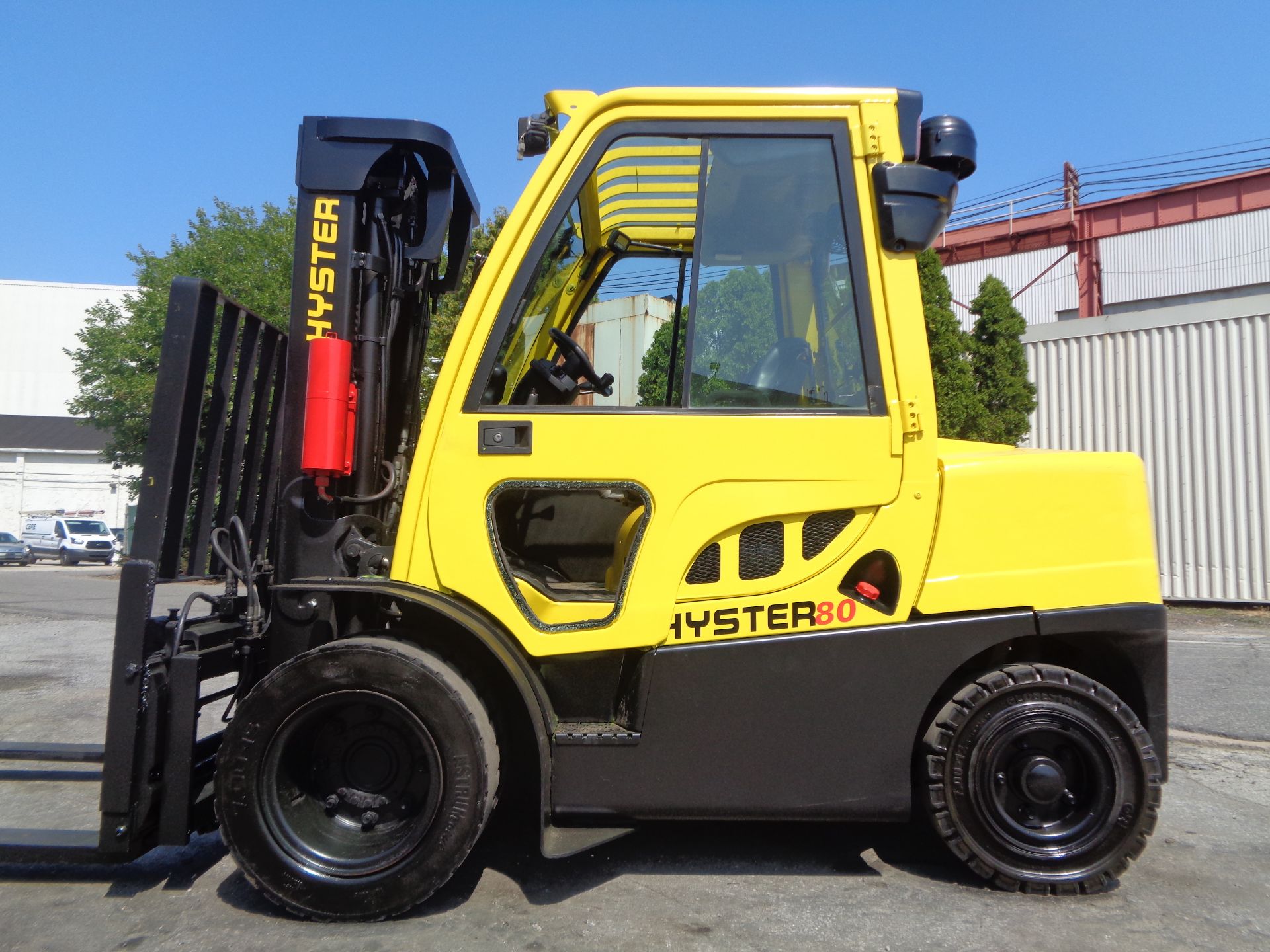 2014 Hyster H80FT 8,000 lbs Forklift