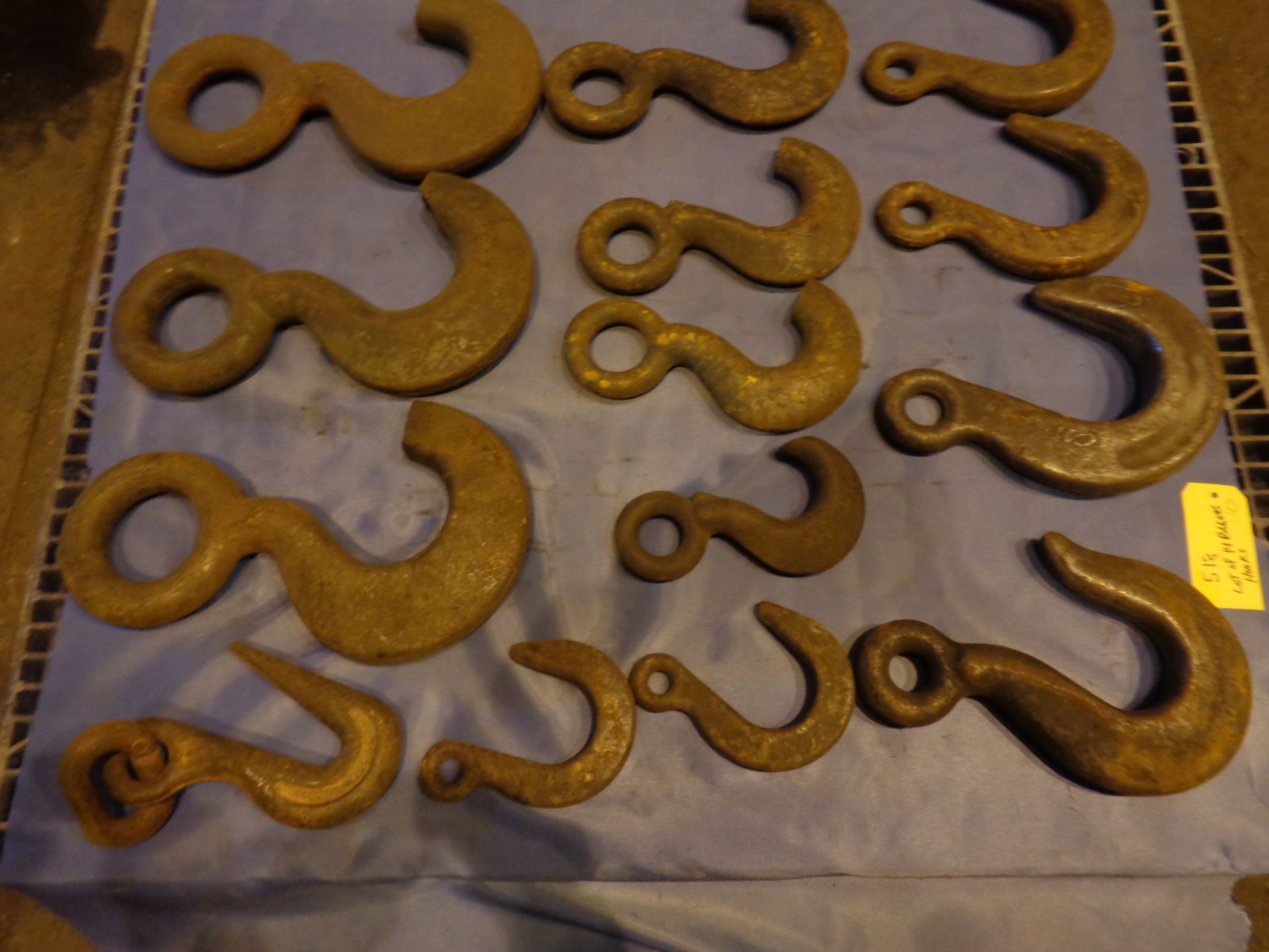 Lot of 14 Riggers Hooks (#518) - Image 2 of 8