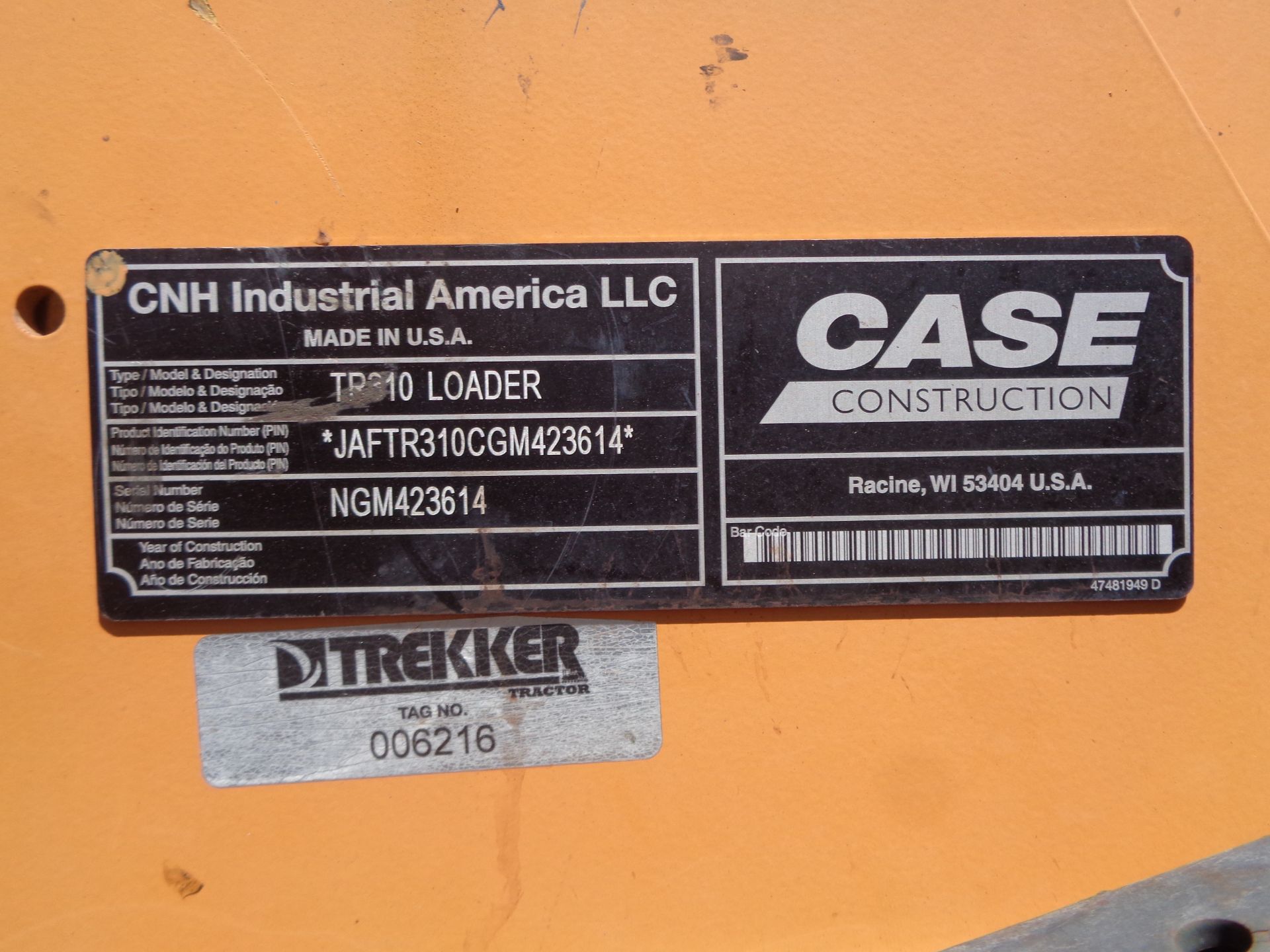 2016 Case TR310 Skid Steer - Image 14 of 14