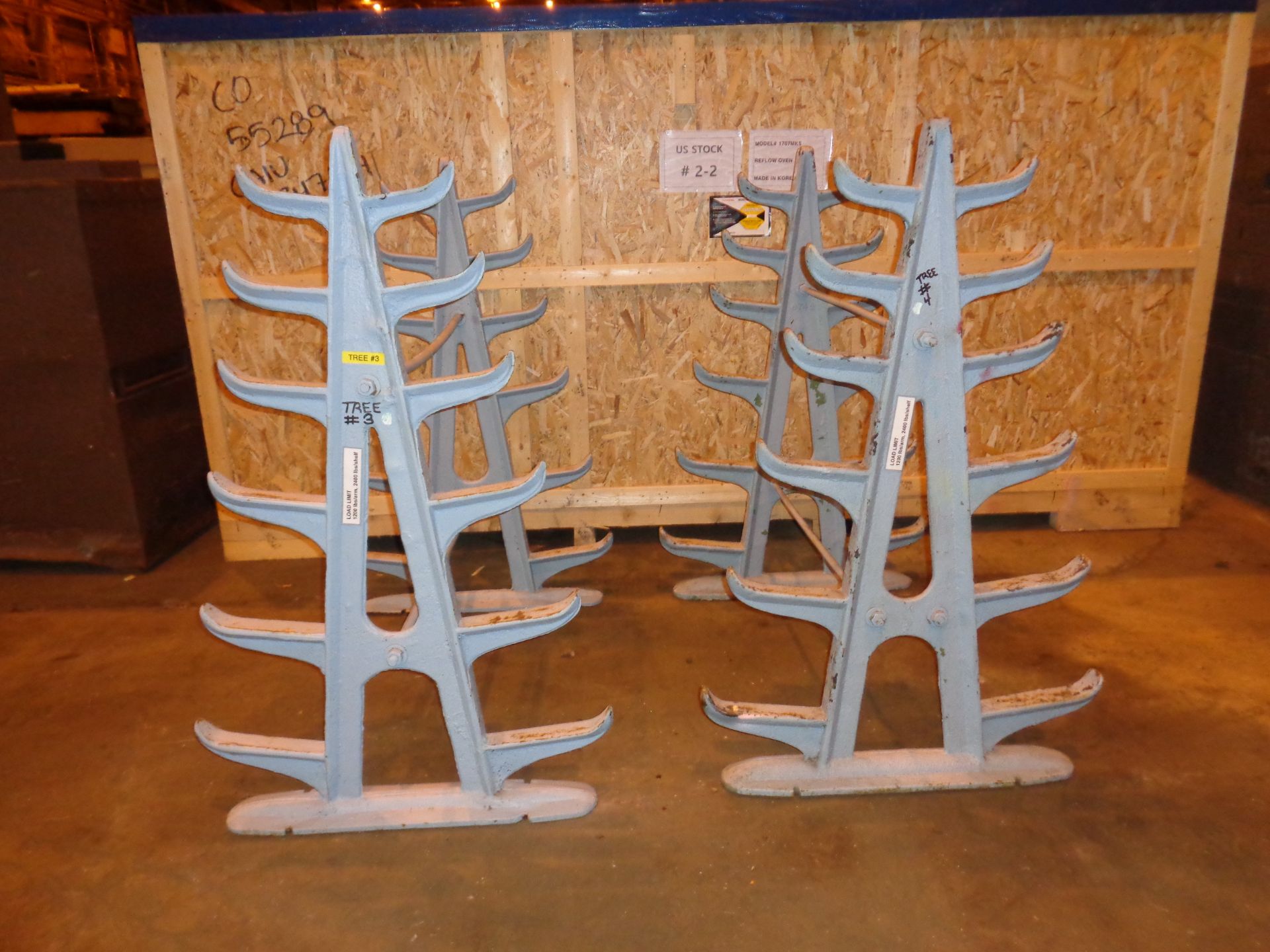 Lot of 2 Bar Stock Racks (#69)