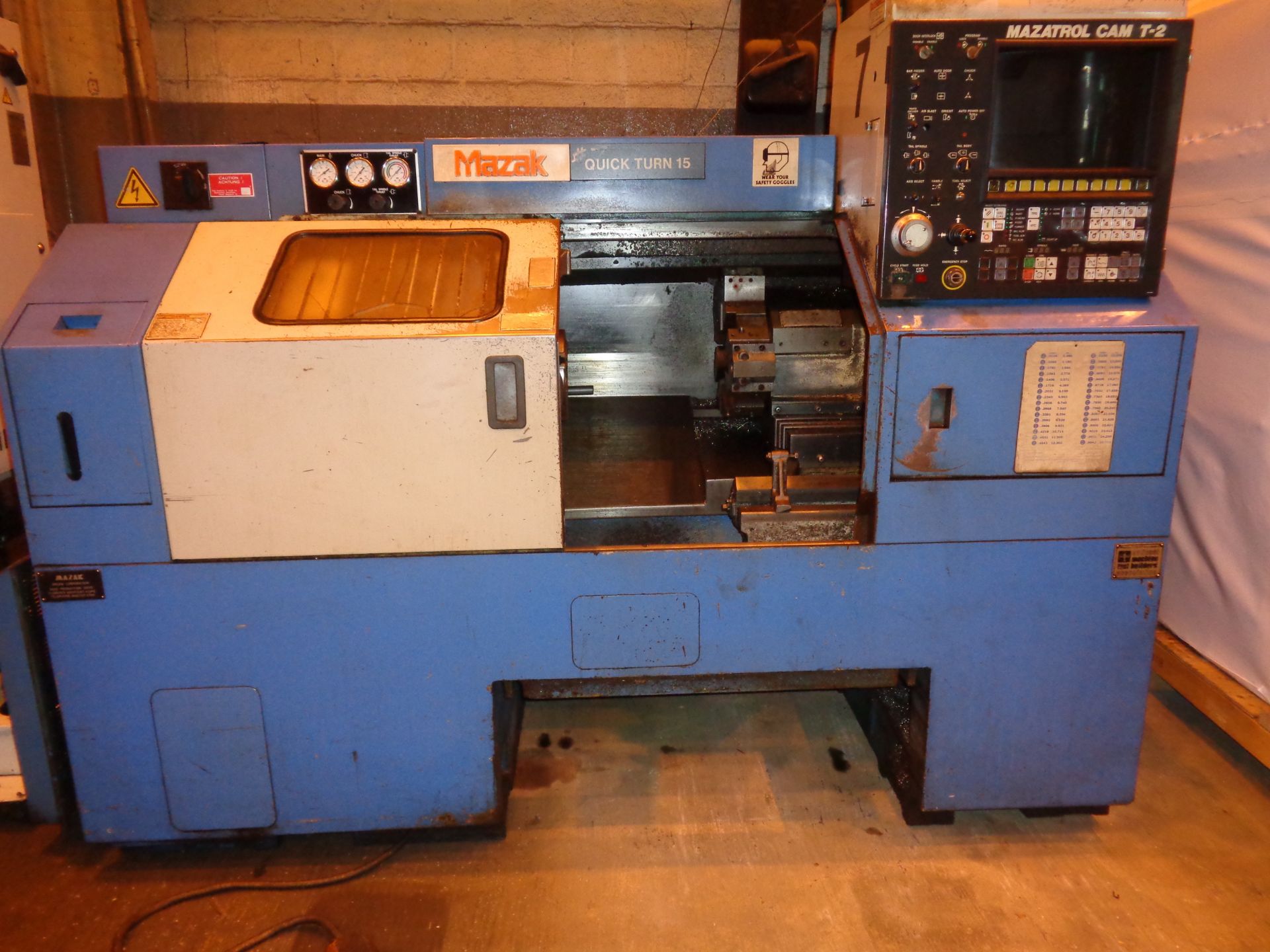 Mazak Quick Turn 15 CNC Lathe