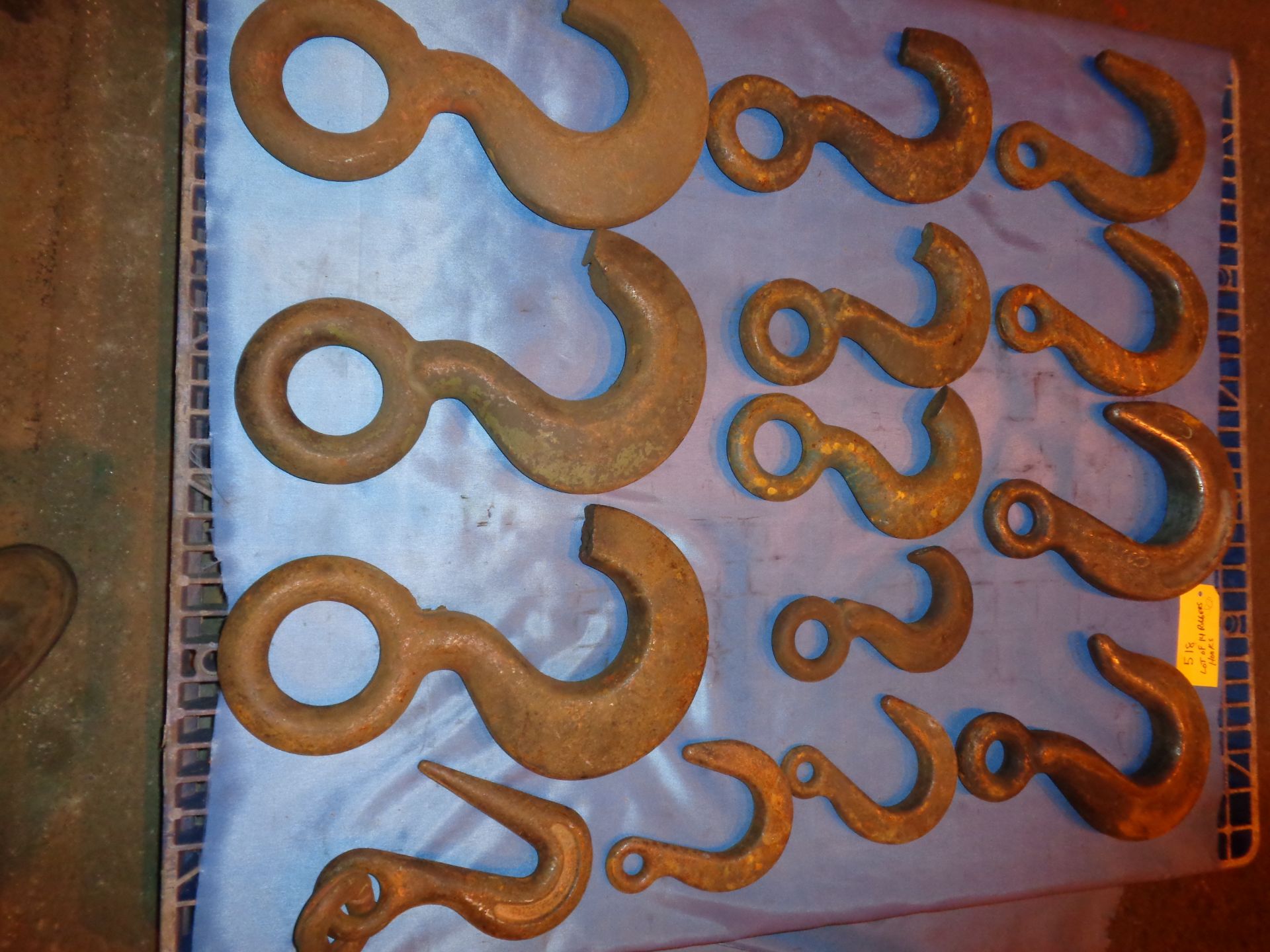 Lot of 14 Riggers Hooks (#518) - Image 4 of 8