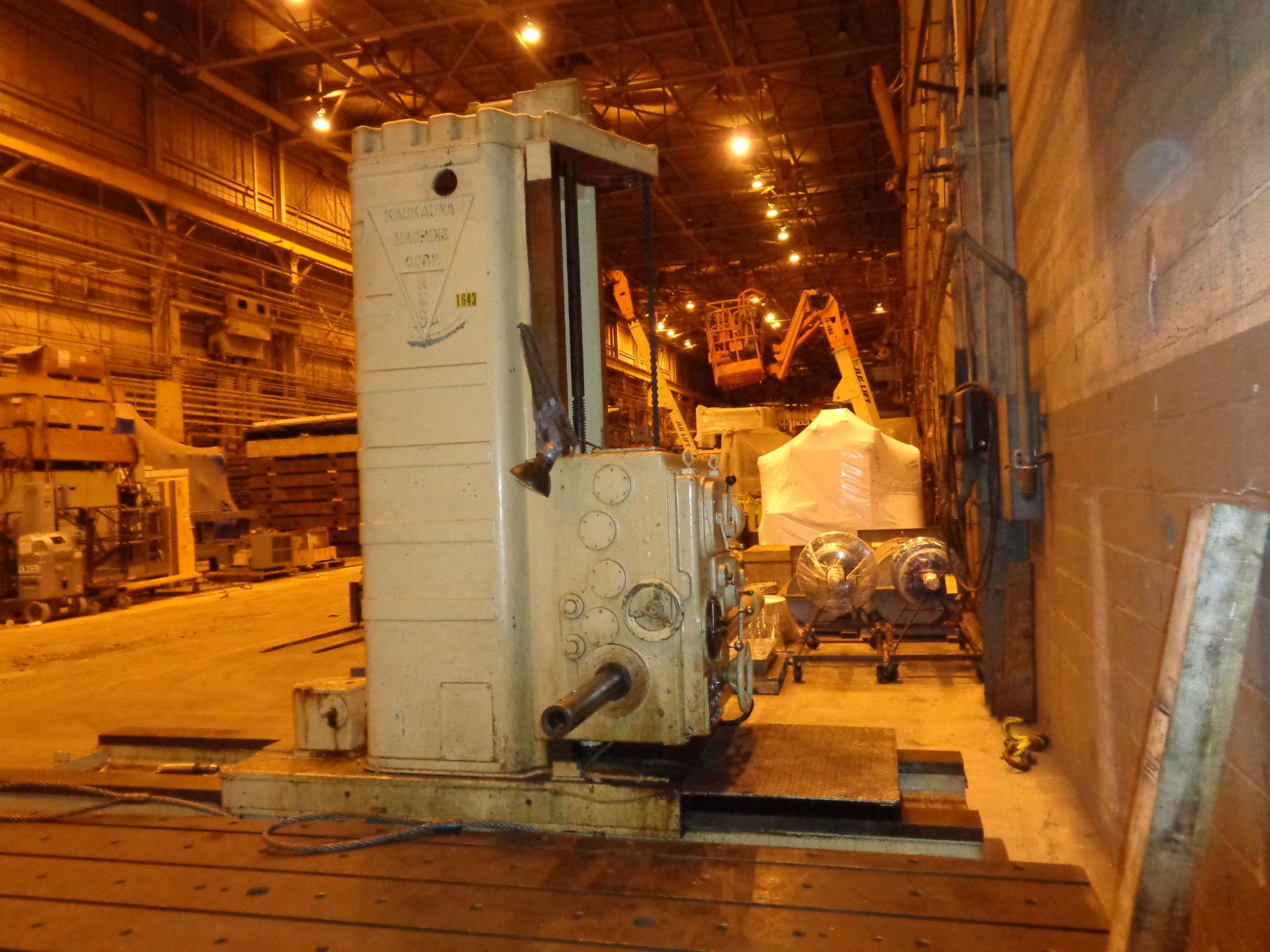 Kaukauna Floor Type Horizontal Boring Mill Milling Machine