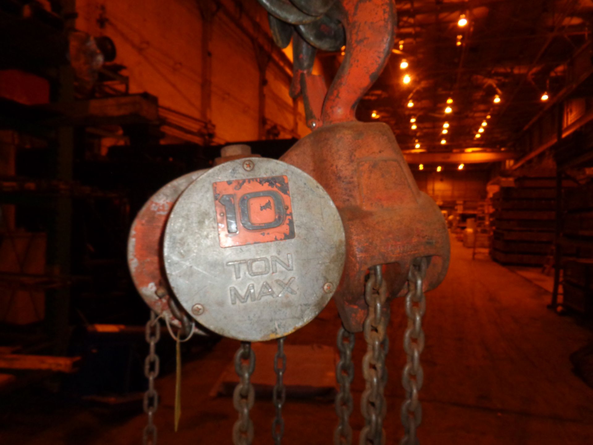 10 Ton CM Chain Hoist (#451) - Image 13 of 14