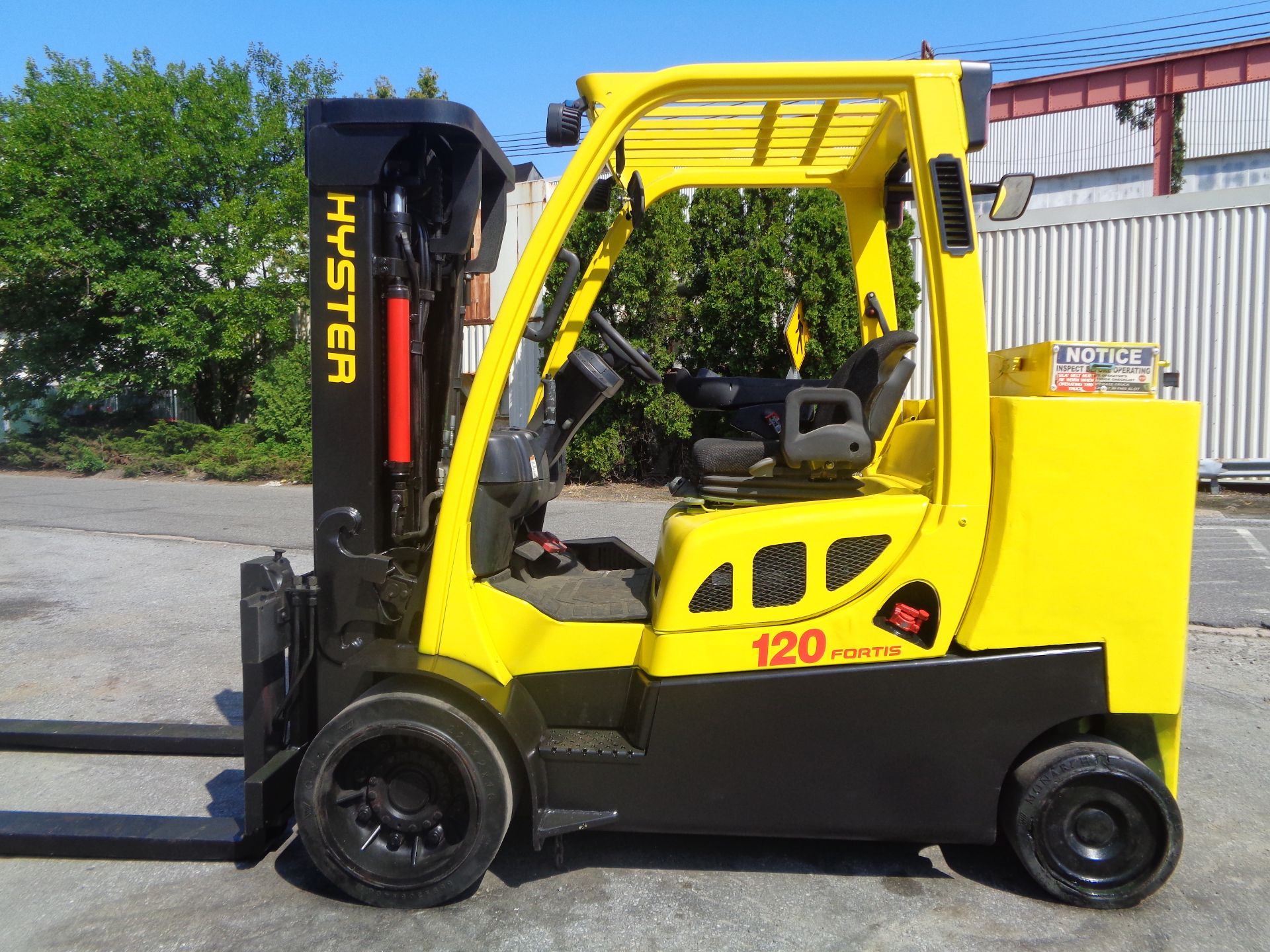 2016 Hyster S120FTPRS 12,000Lbs Forklift