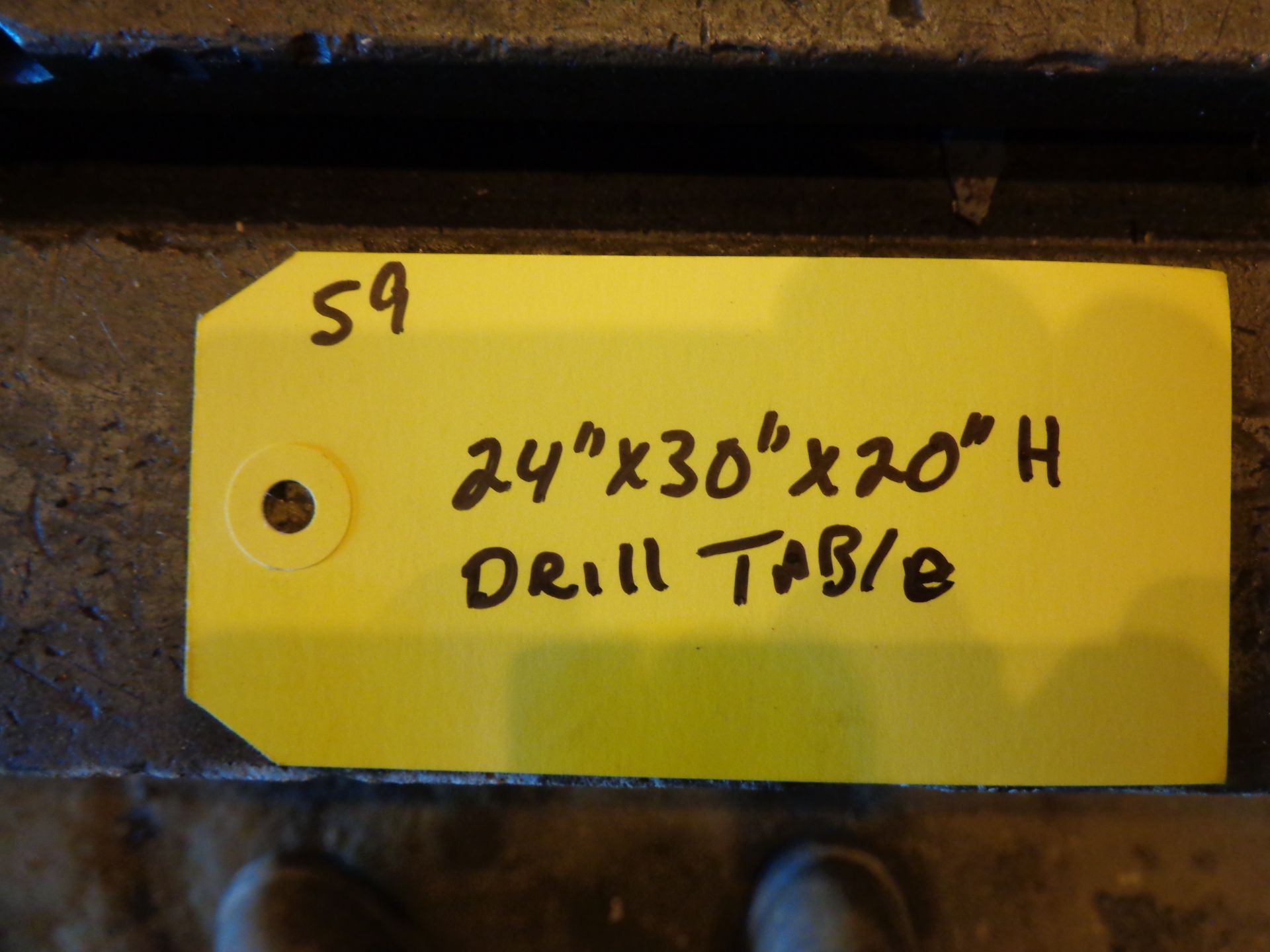 24” x 30” x 30” Drill table (#59) - Image 11 of 11