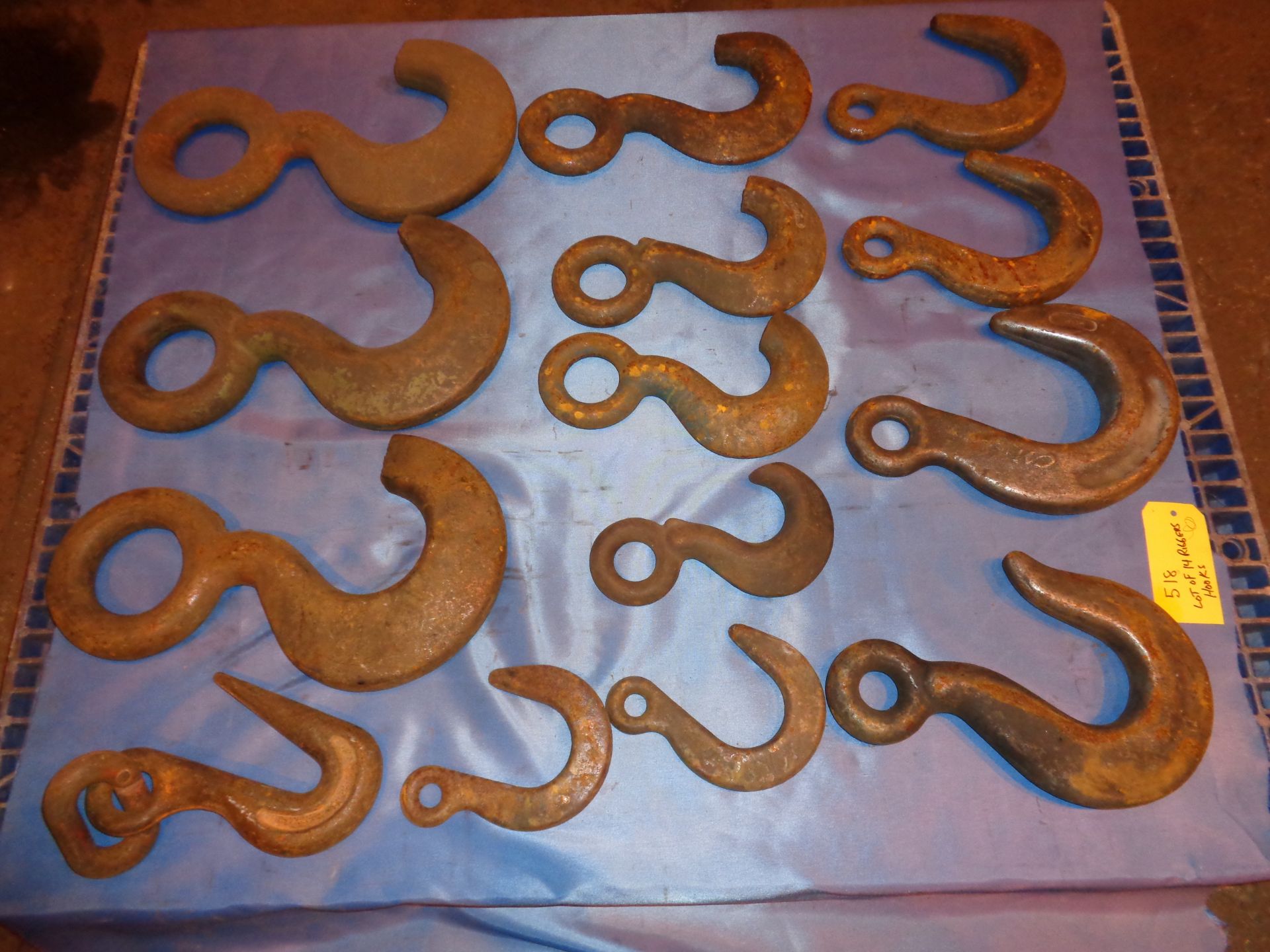 Lot of 14 Riggers Hooks (#518) - Image 5 of 8