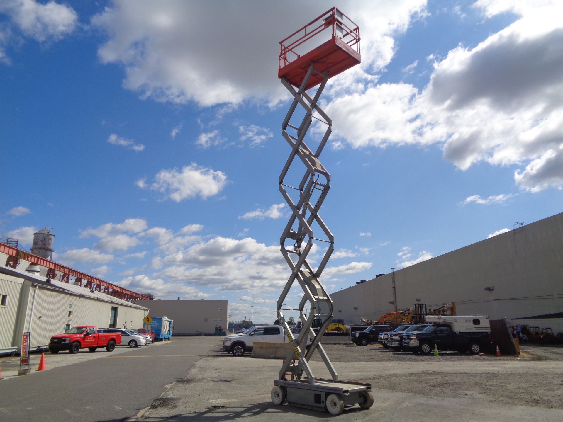 SkyJack SJ4830 30ft Electric Scissor Lift - Image 2 of 28