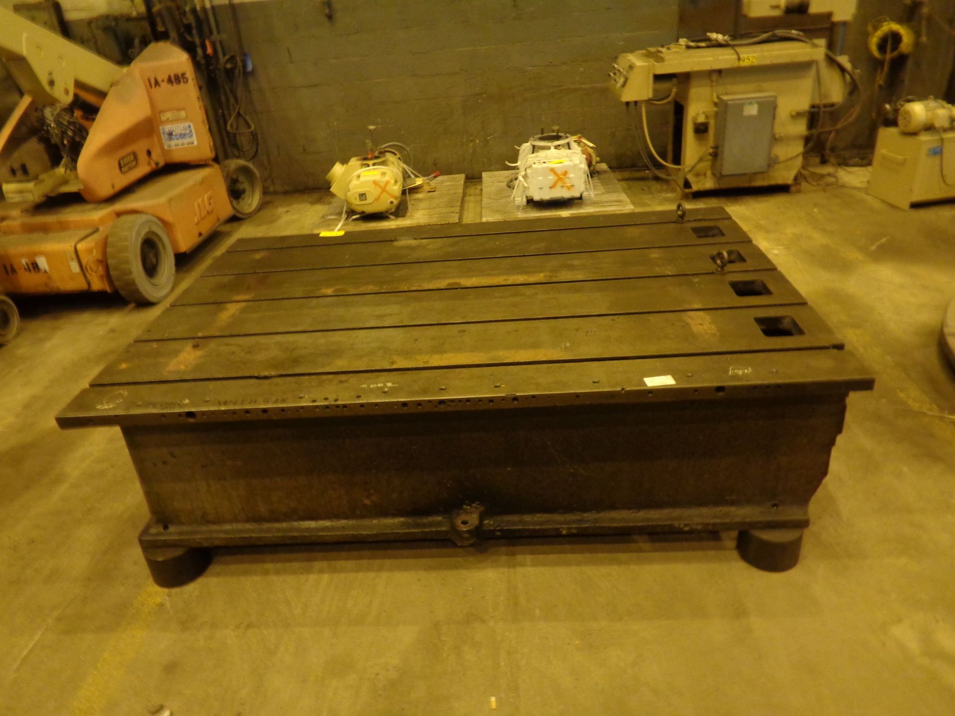 96” x 67” T Slotted Work Table (#62)