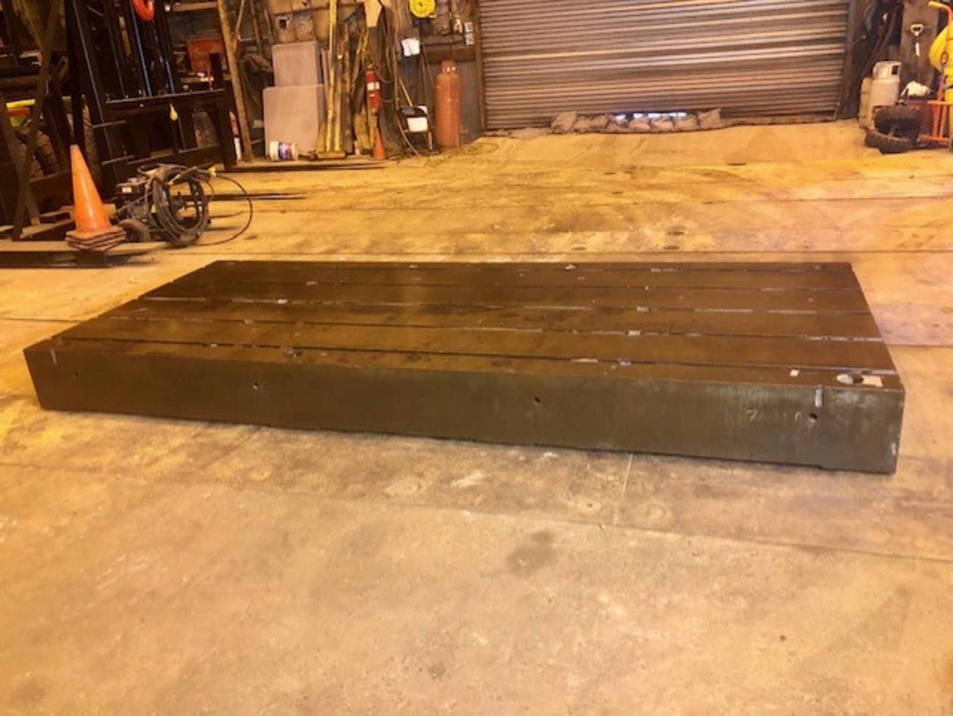 12ft x 5ft x 12in T Slotted Floor Plate