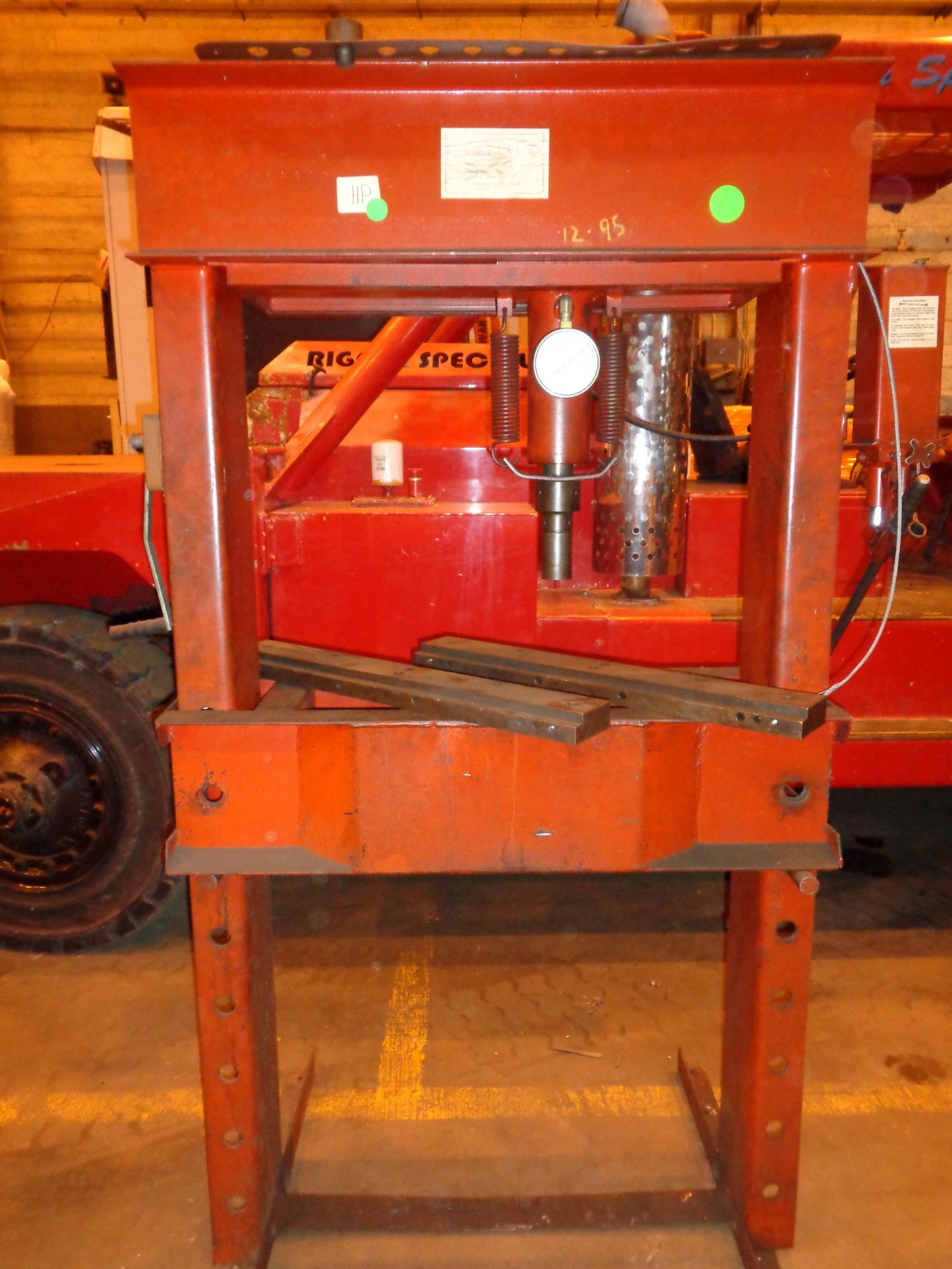 40 Ton H Frame shop press - Image 6 of 9