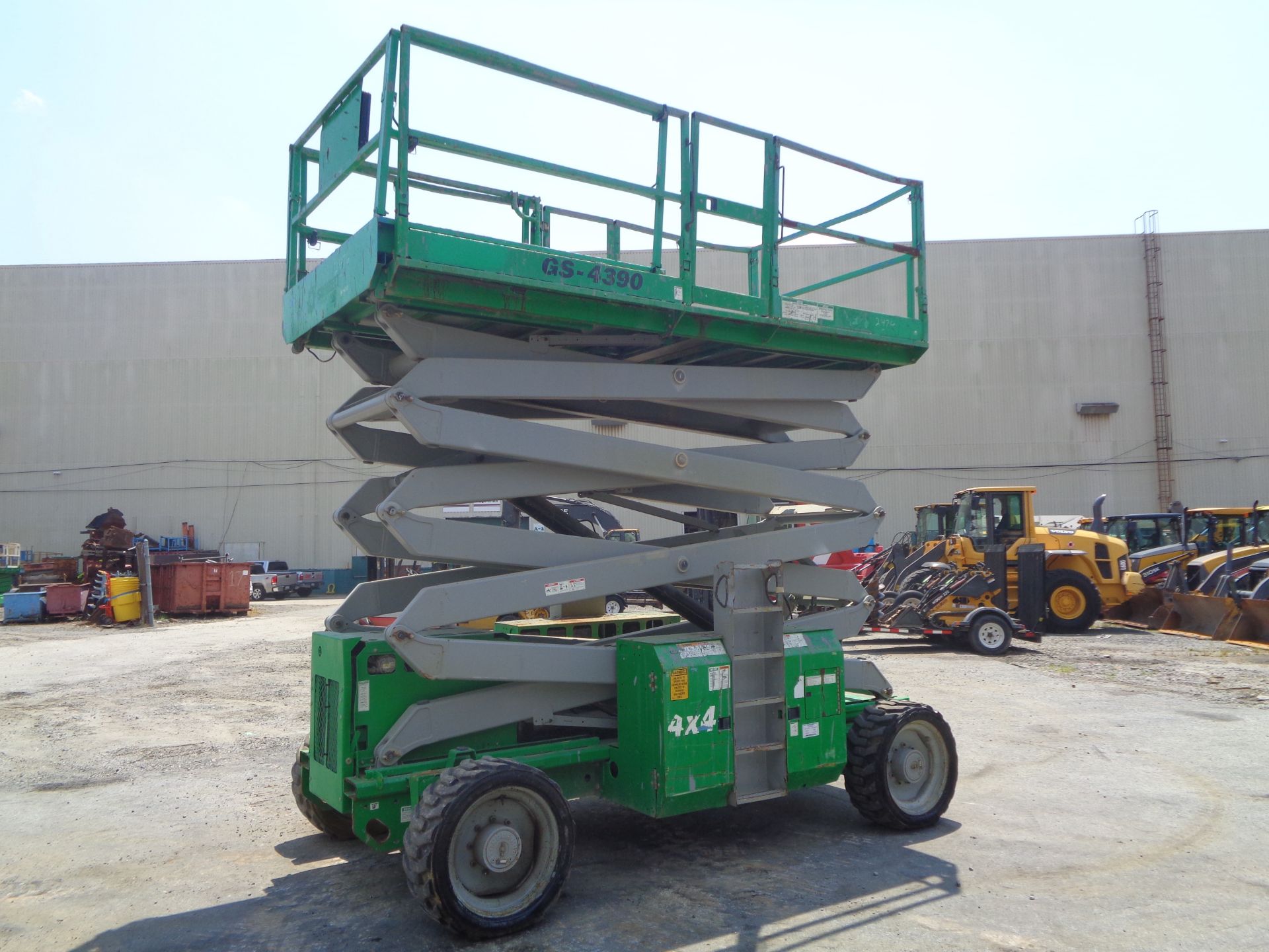 2008 Genie GS4390 43ft Rough Terrain 4x4 Scissor Lift - Image 12 of 33