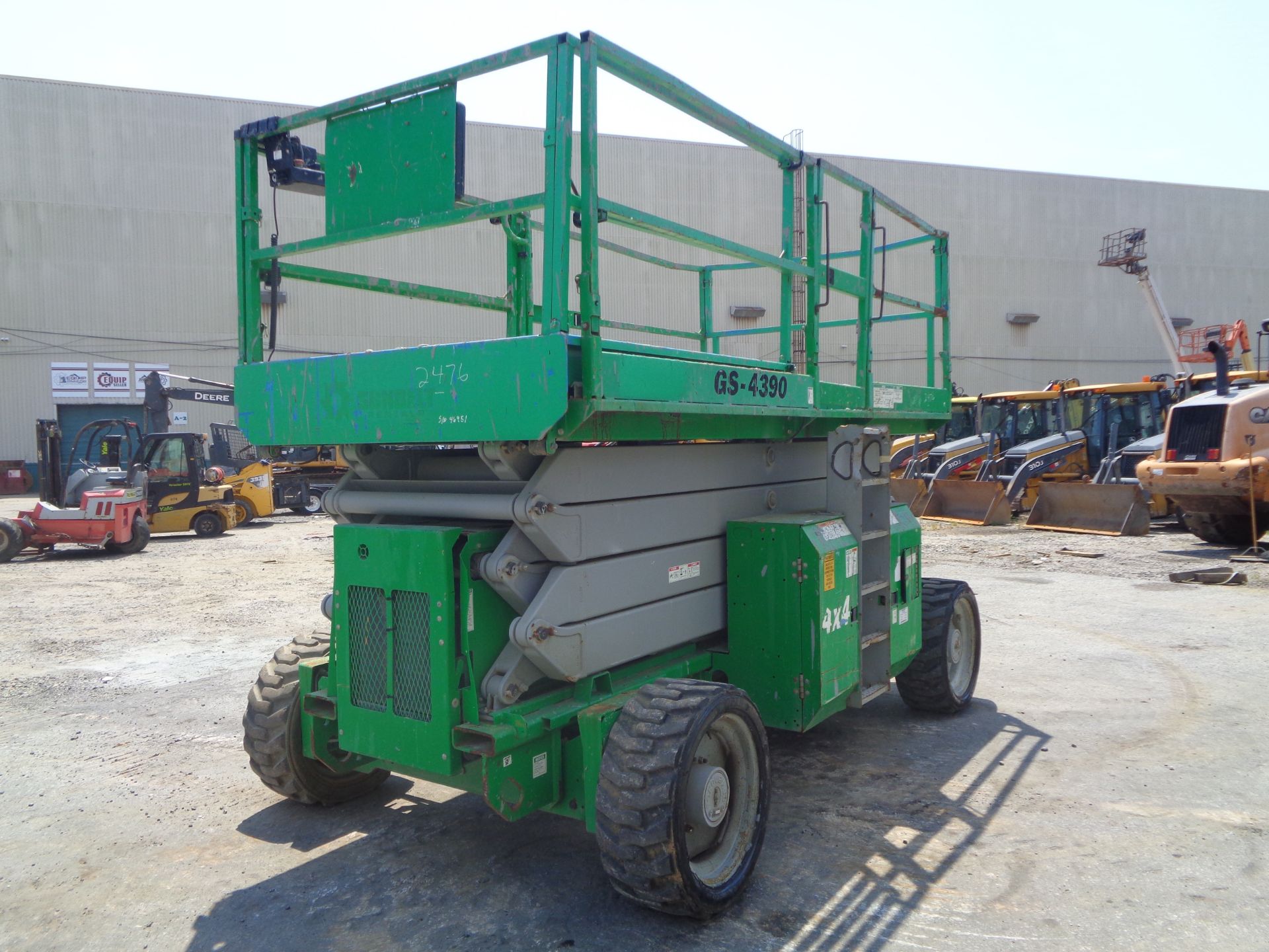 2008 Genie GS4390 43ft Rough Terrain 4x4 Scissor Lift - Image 28 of 33