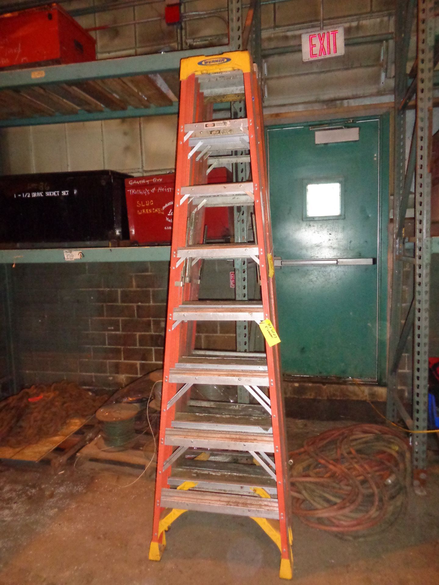 Lot of 3 - 8ft Ladders - Image 2 of 6