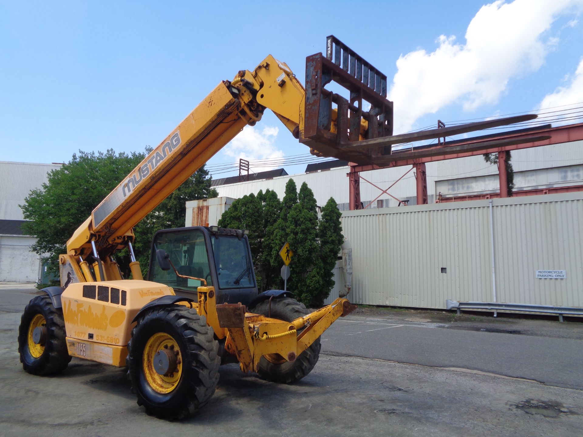 Mustang 11H55 11,000lb Telescopic Forklift - Image 9 of 18