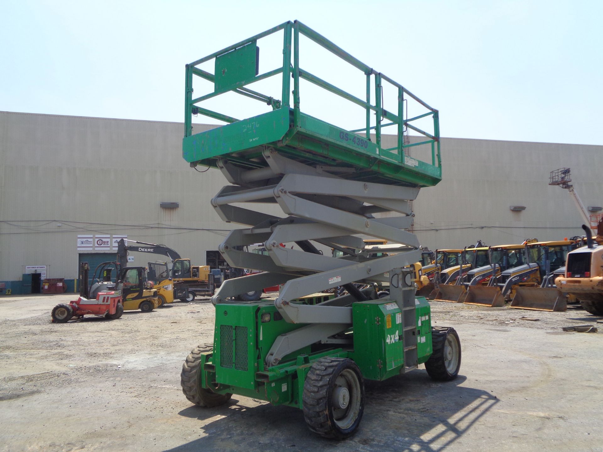 2008 Genie GS4390 43ft Rough Terrain 4x4 Scissor Lift - Image 13 of 33