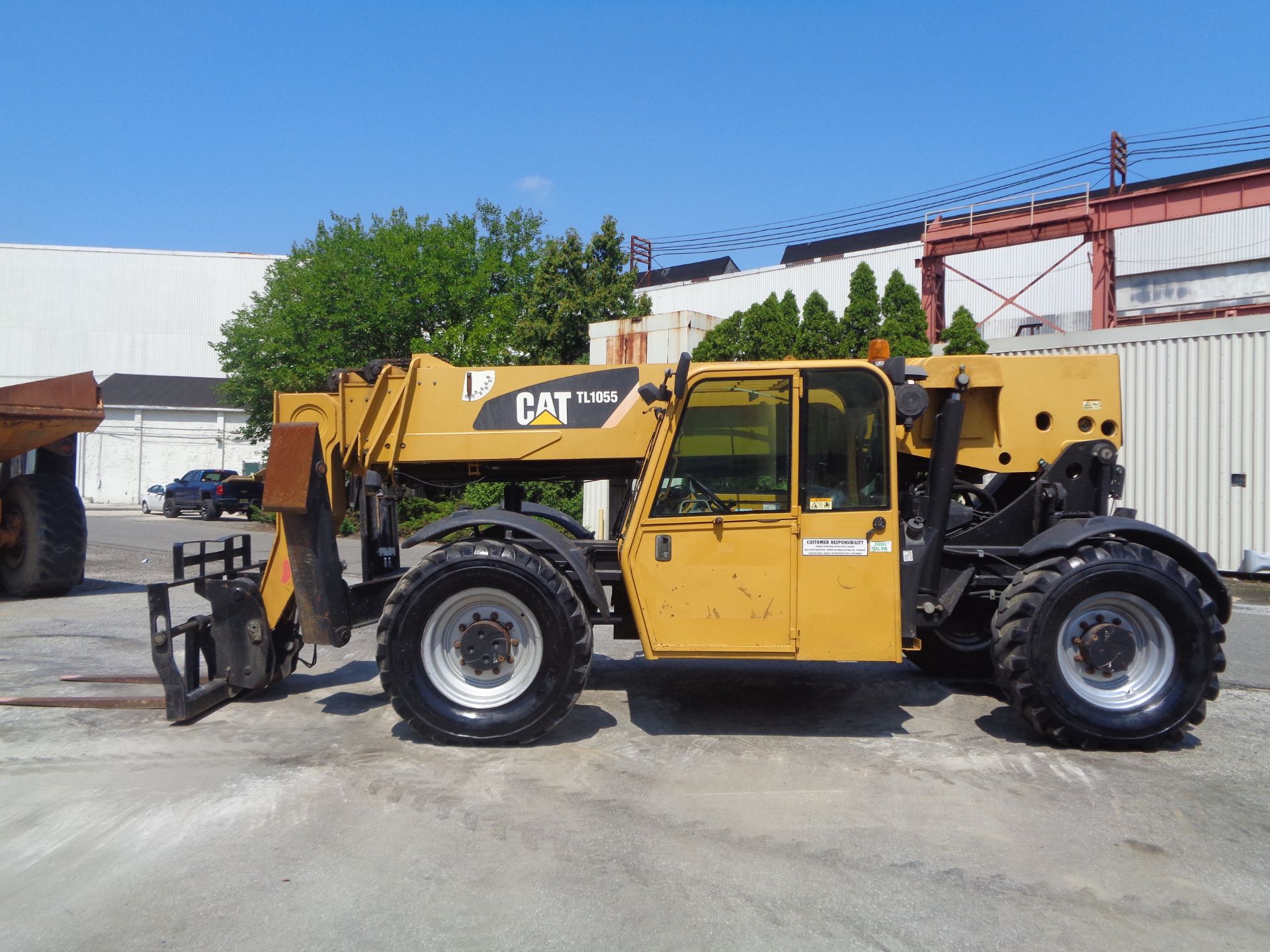Caterpillar TL1055 10,000lbs 55ft Telescopic Forklift - Image 2 of 29