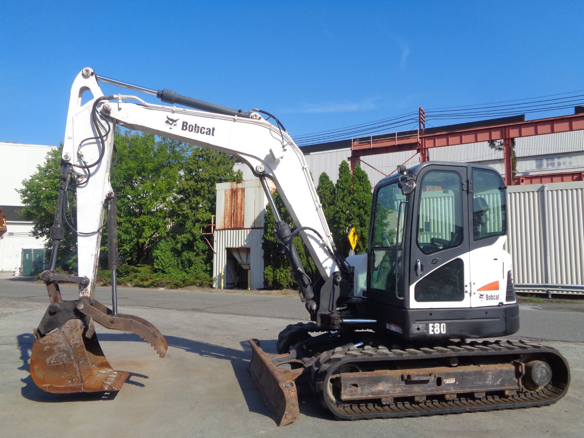 2012 Bobcat E80 Midi Excavator - Image 4 of 15