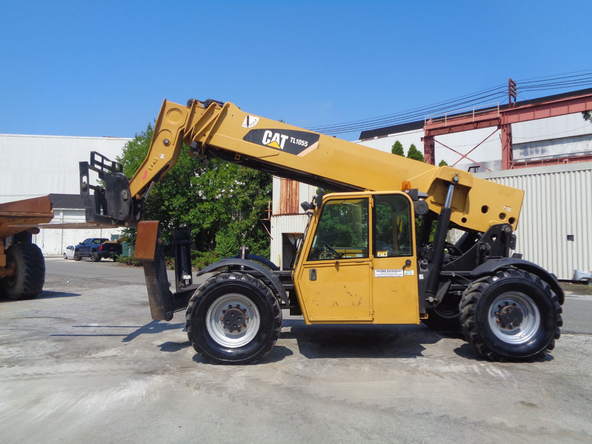 Caterpillar TL1055 10,000lbs 55ft Telescopic Forklift