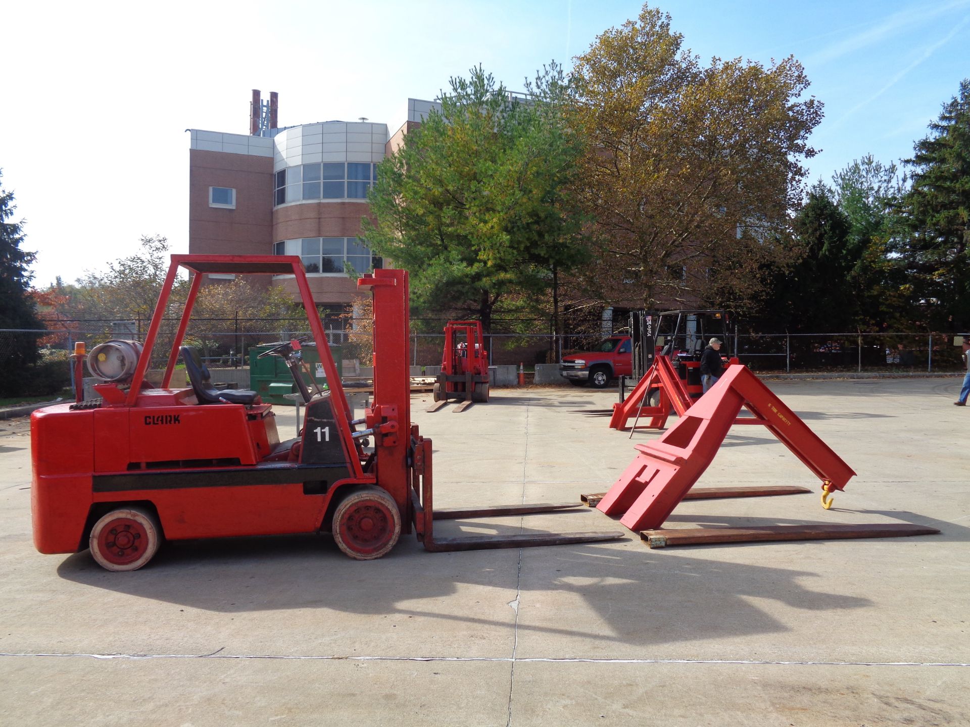 Clark C500-120 Forklift plus boom - 12,000 lbs - Image 6 of 11