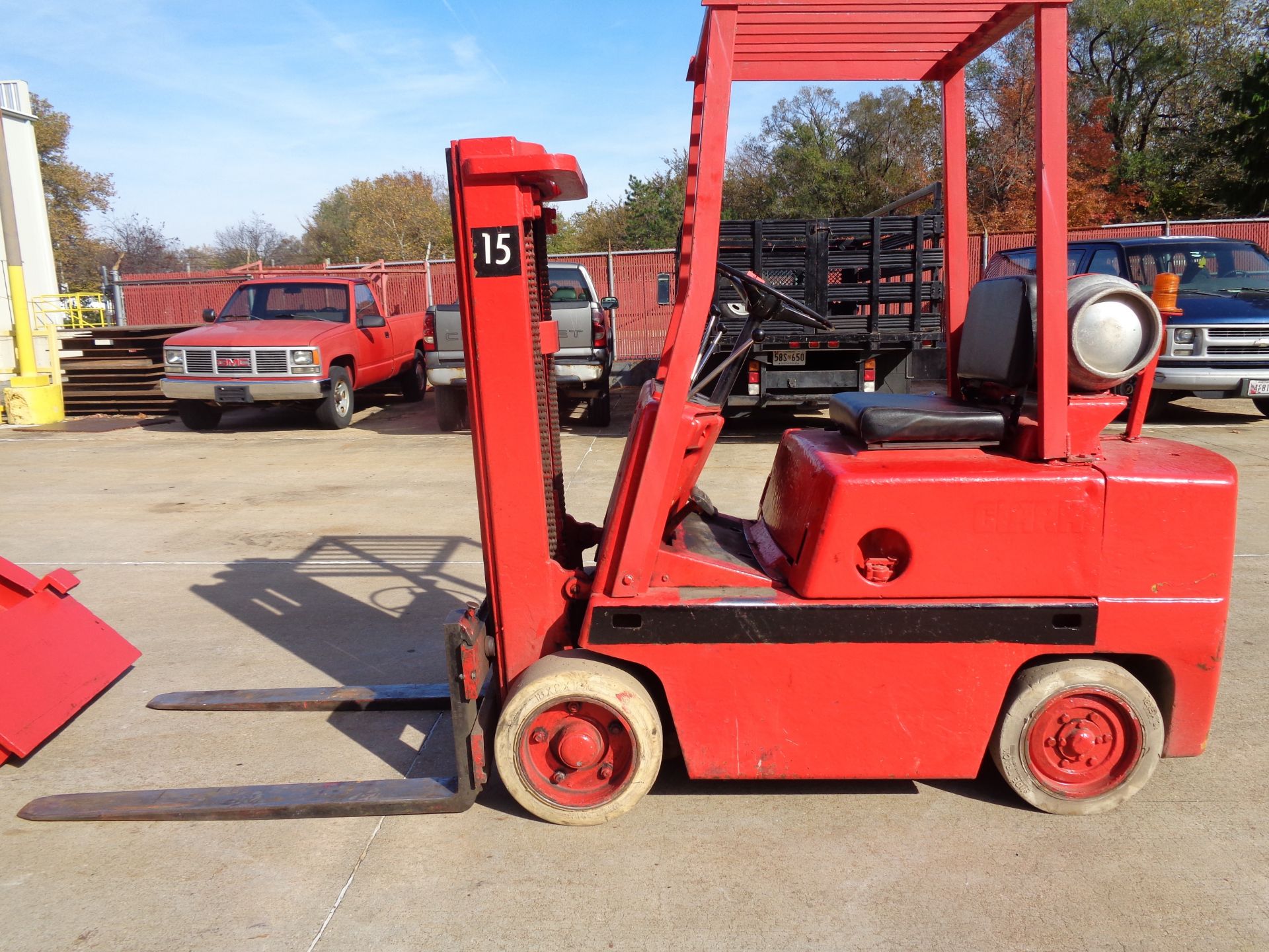 Clark C500-50 Forklift plus Boom- 5,000 lbs - Image 2 of 13