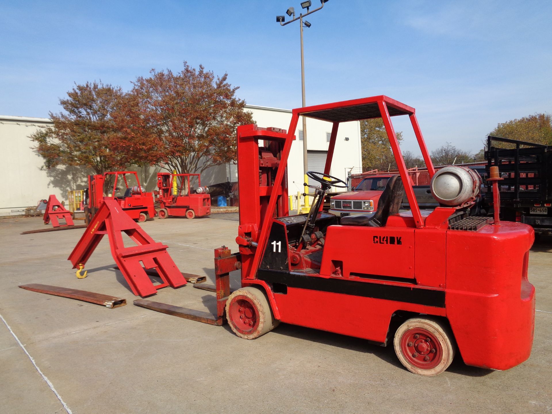 Clark C500-120 Forklift plus boom - 12,000 lbs - Image 2 of 11