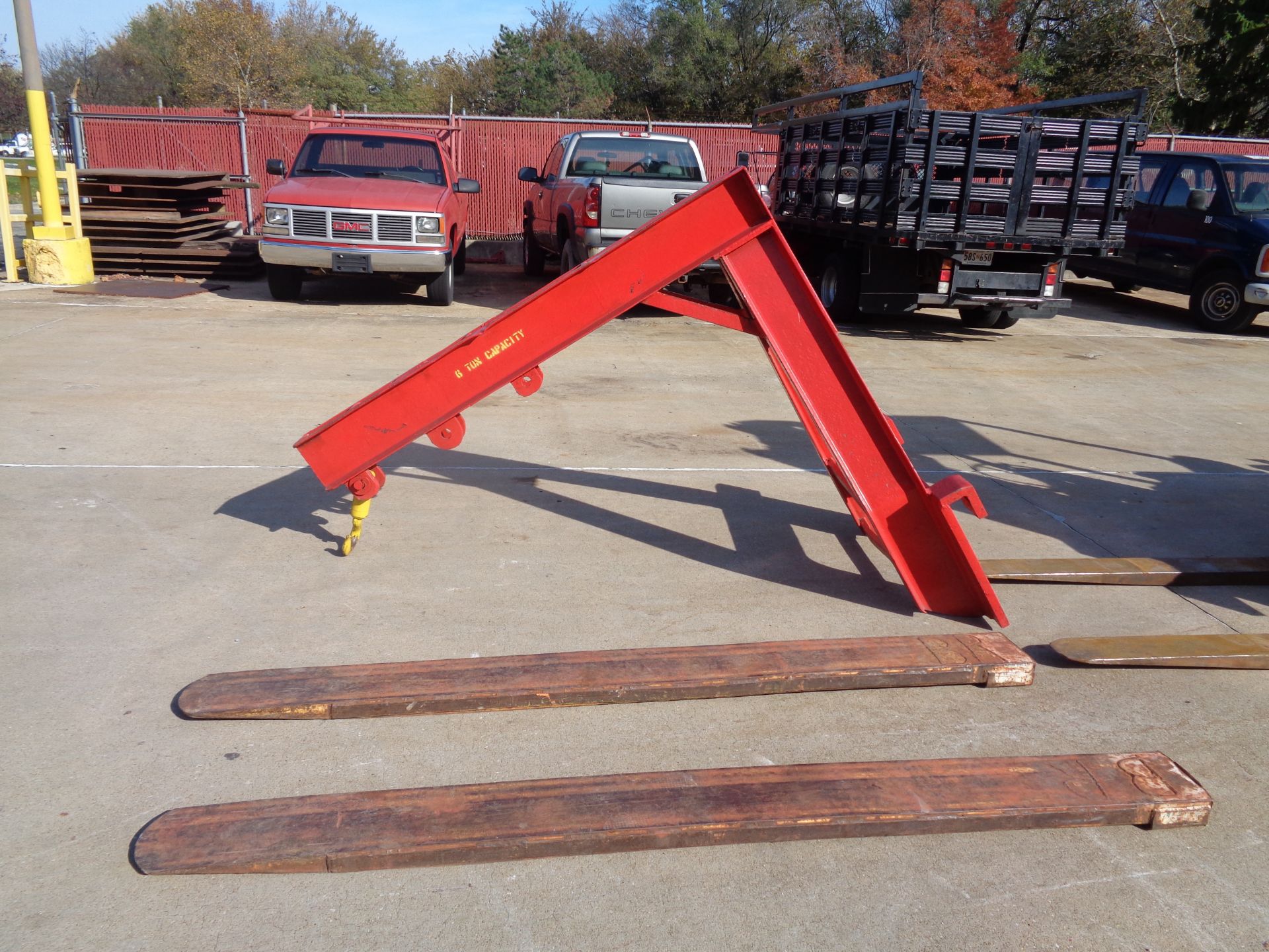 Clark C500-135 Forklift plus Boom- 14,000 lbs - Image 11 of 11