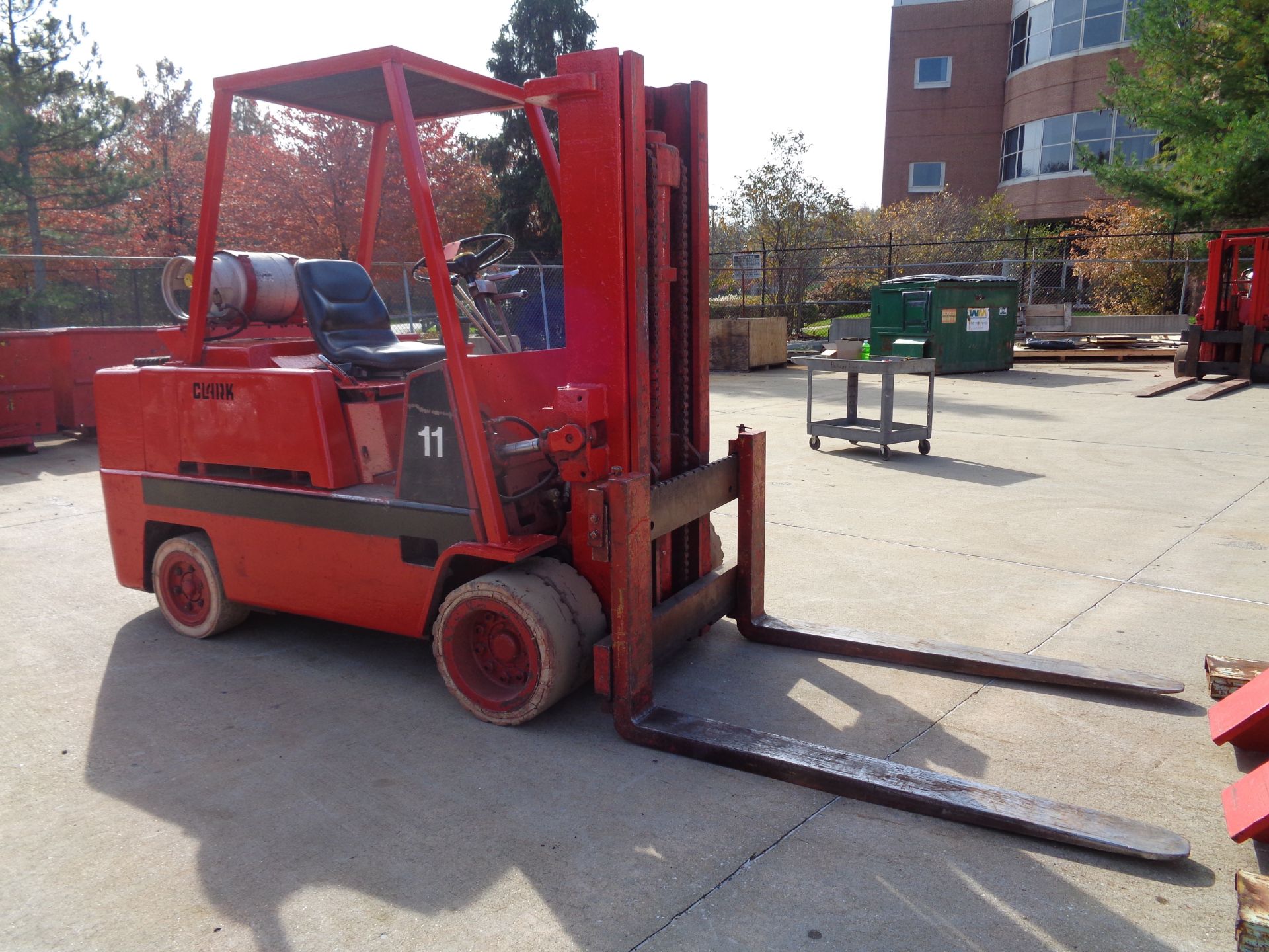 Clark C500-120 Forklift plus boom - 12,000 lbs - Image 8 of 11