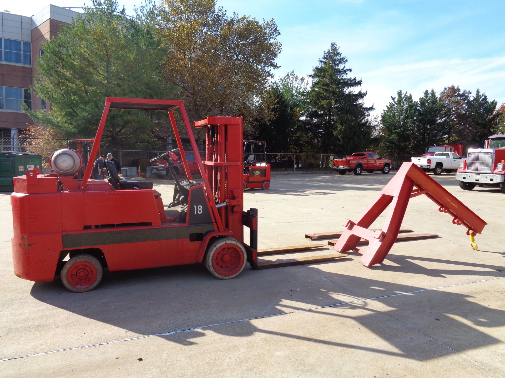 Clark C500-135 Forklift plus Boom- 14,000 lbs - Image 6 of 11