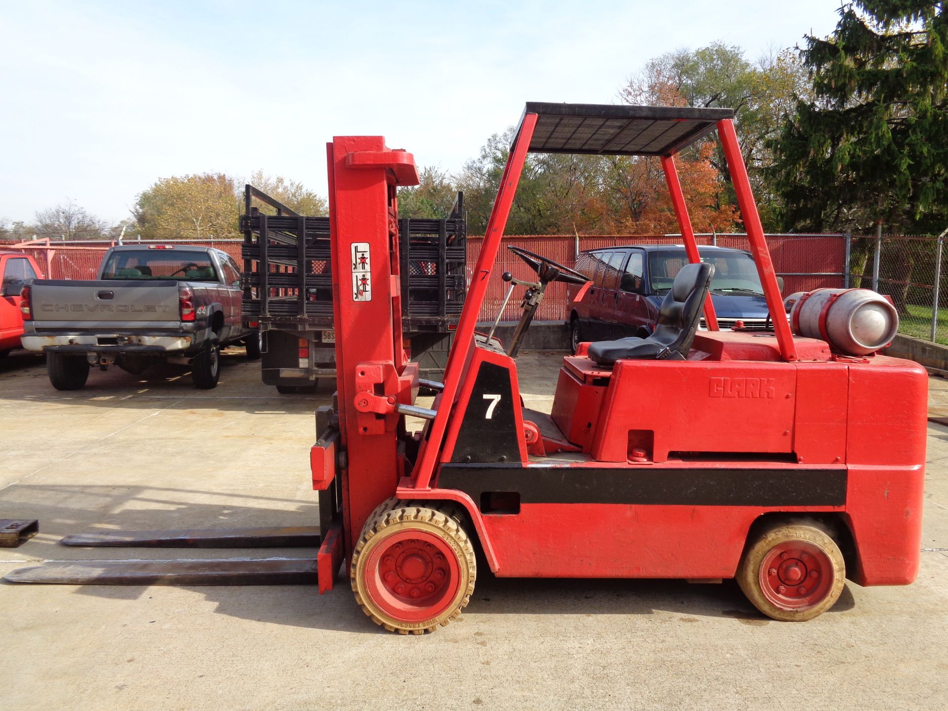 Clark C500-H120 Forklift- 12,000 lbs