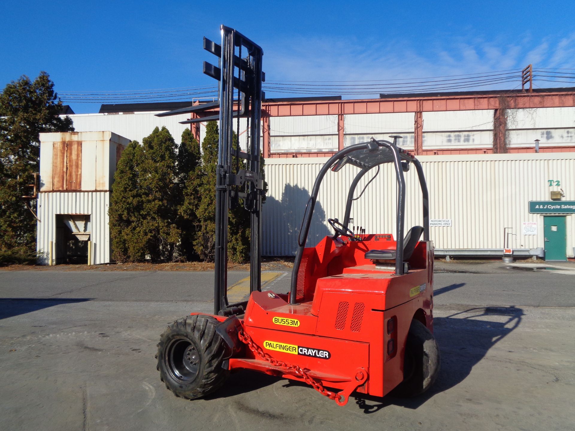 Palfinger Crayler BU553 5,000 lbs Piggy Back Forklift - Image 14 of 15