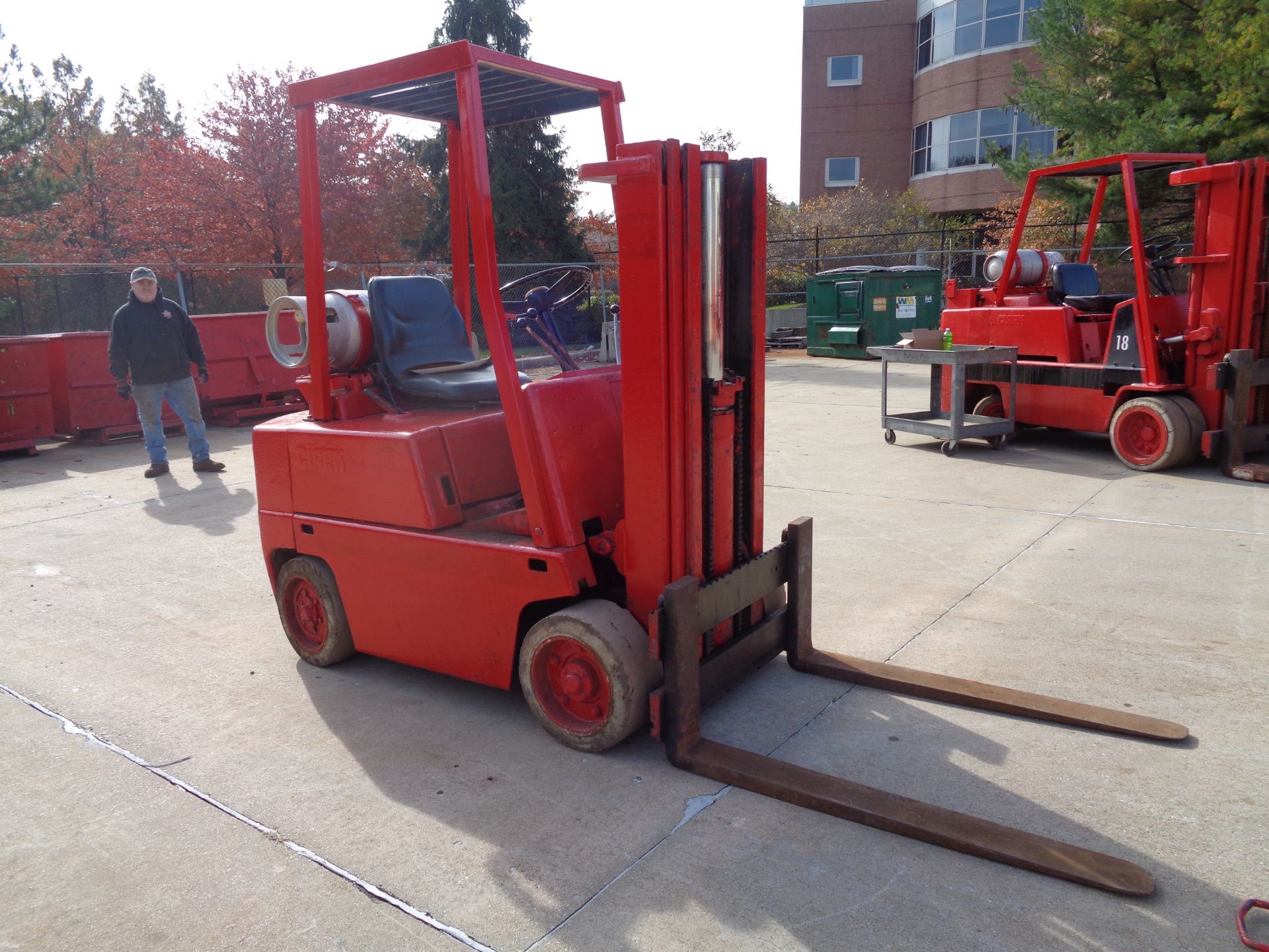 Clark C500-45 Forklift- 4,500 lbs - Image 9 of 10