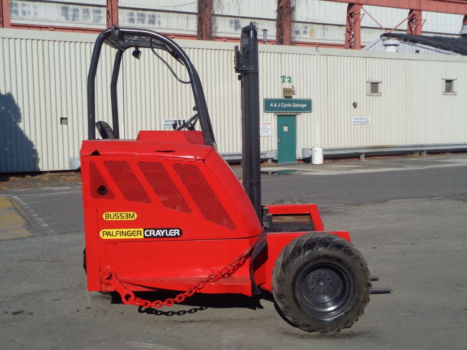 Palfinger Crayler BU553 5,000 lbs Piggy Back Forklift