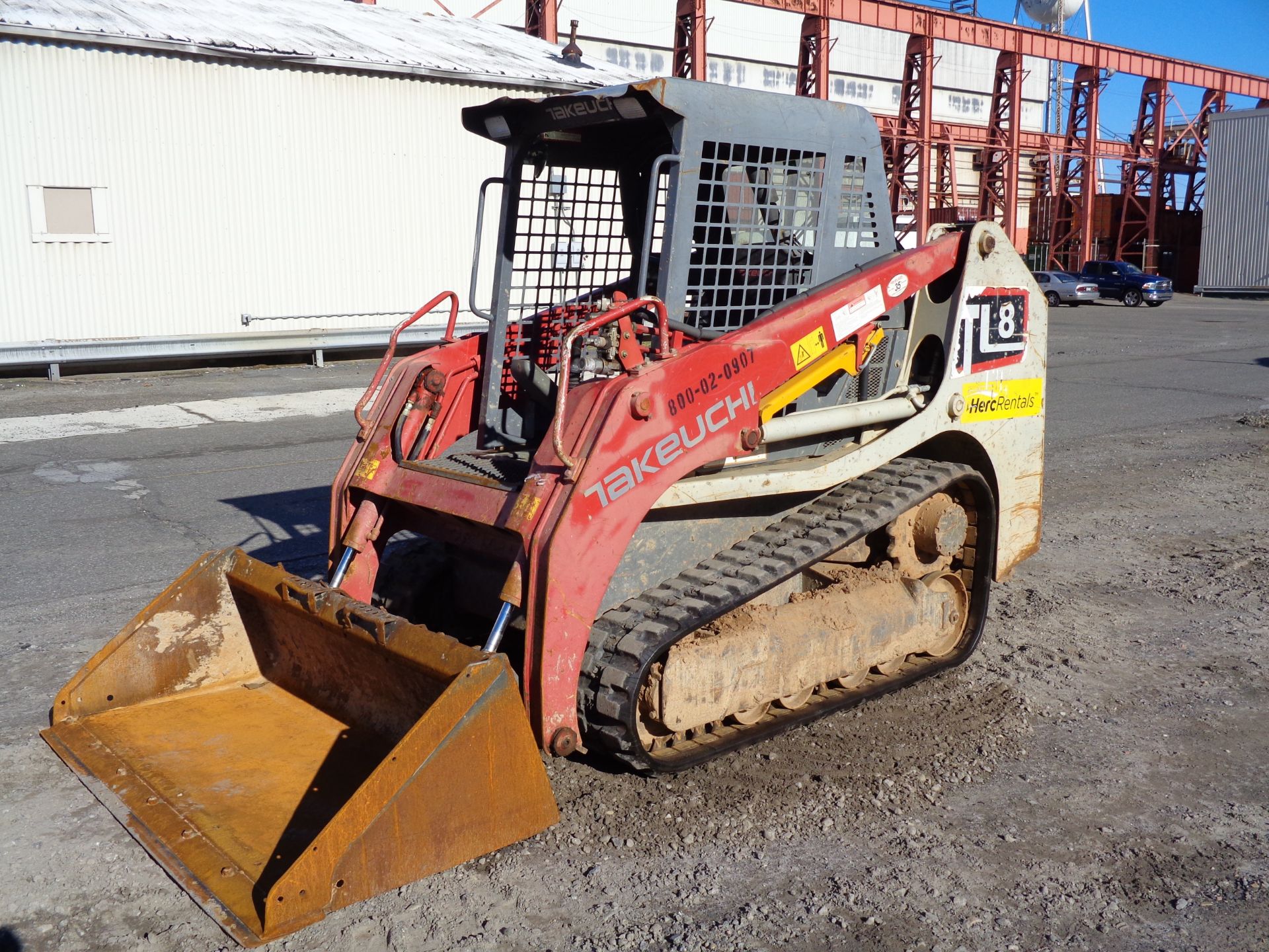 Takeuchi TL8 Skid Steer - Image 8 of 17