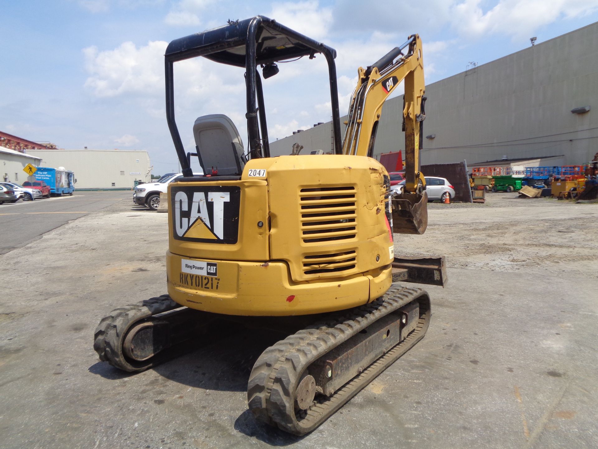 2013 Caterpillar 303.5E Mini Excavator - Image 6 of 12