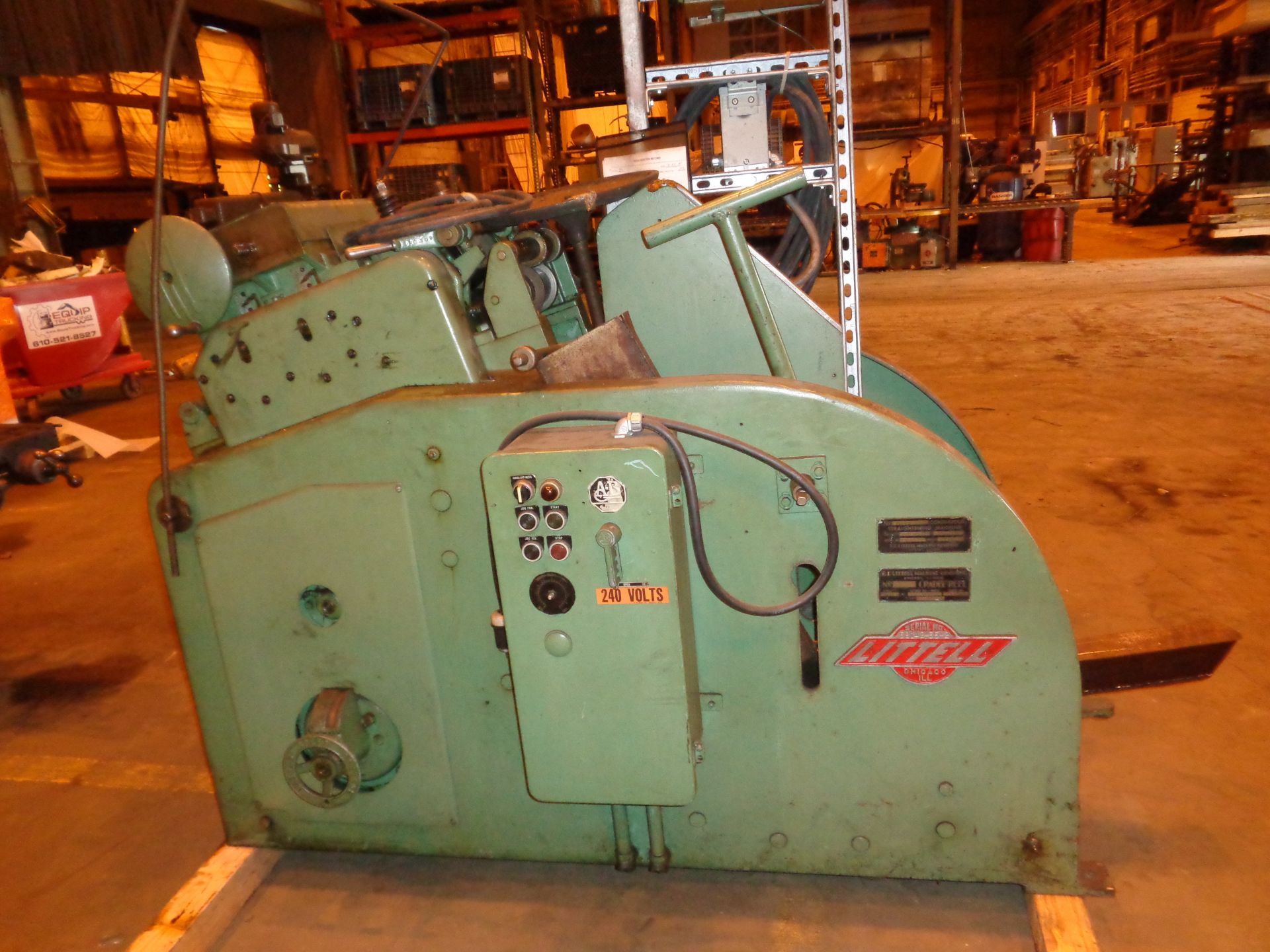 Littell Continuous Steel Coil Straightening Machine - Image 5 of 7