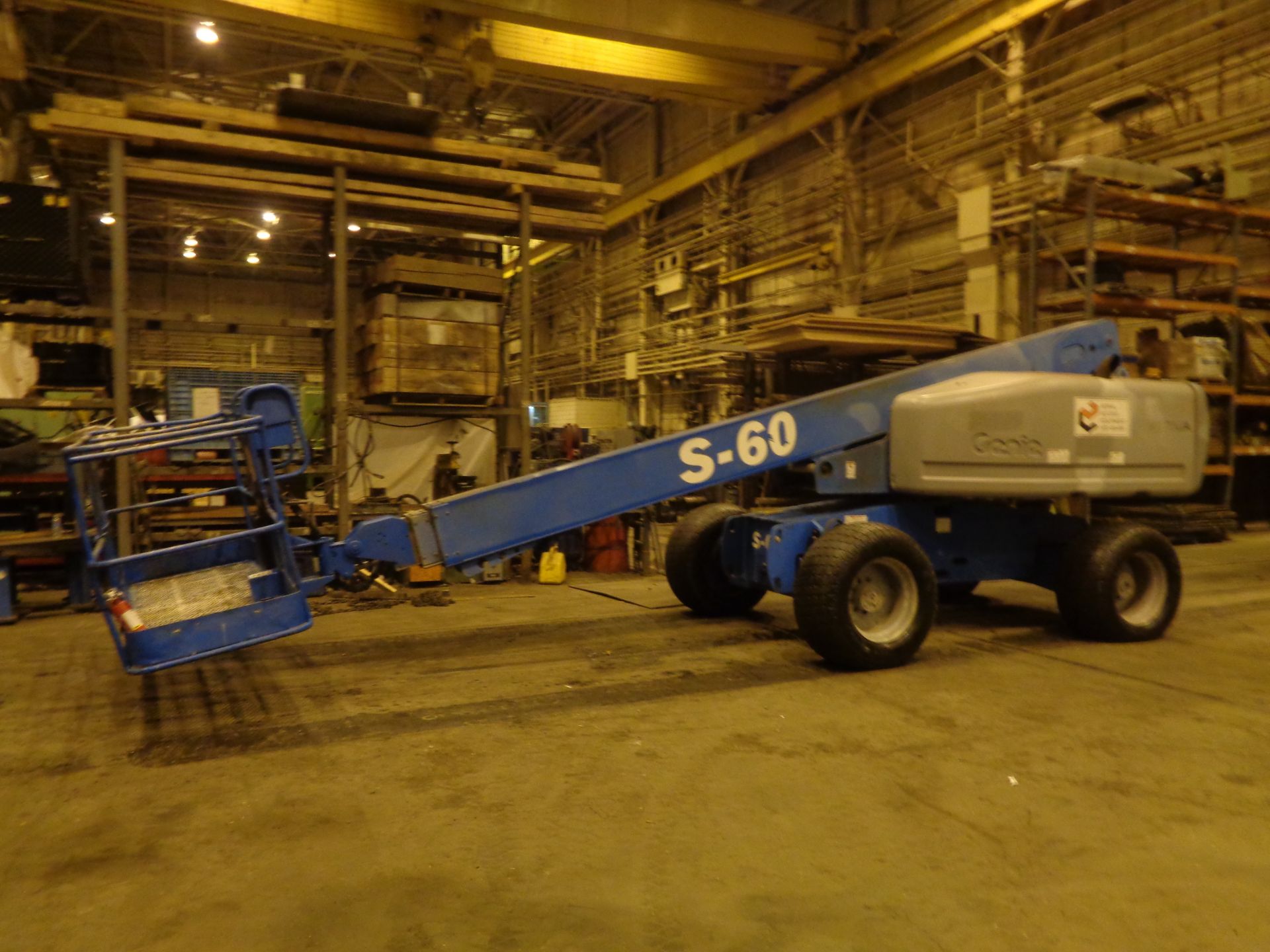 2008 Genie S60 Boom Lift 4x4 - 60FT Height - Image 8 of 19