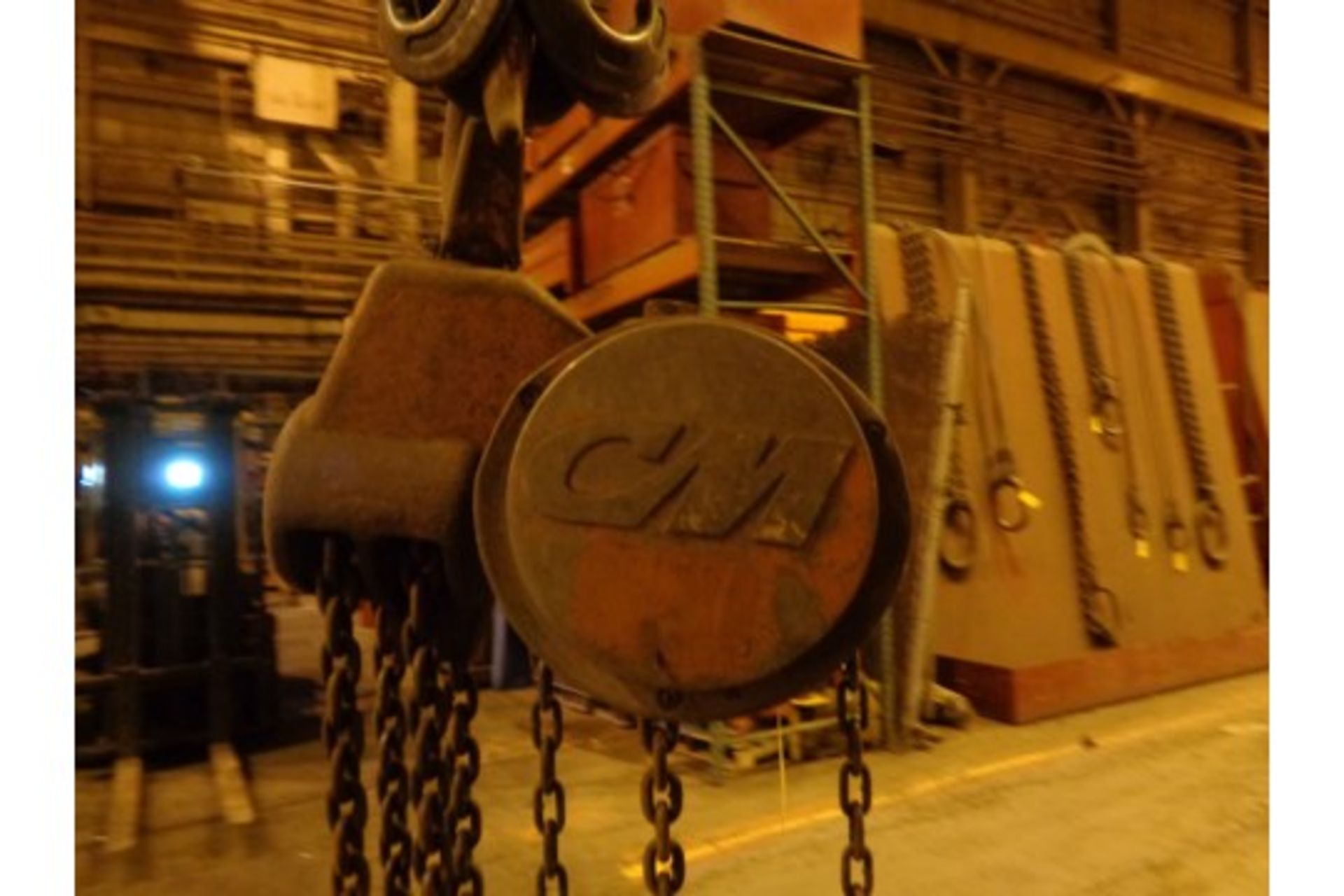 10 Ton CM Chain Hoist (#451) - Image 11 of 13