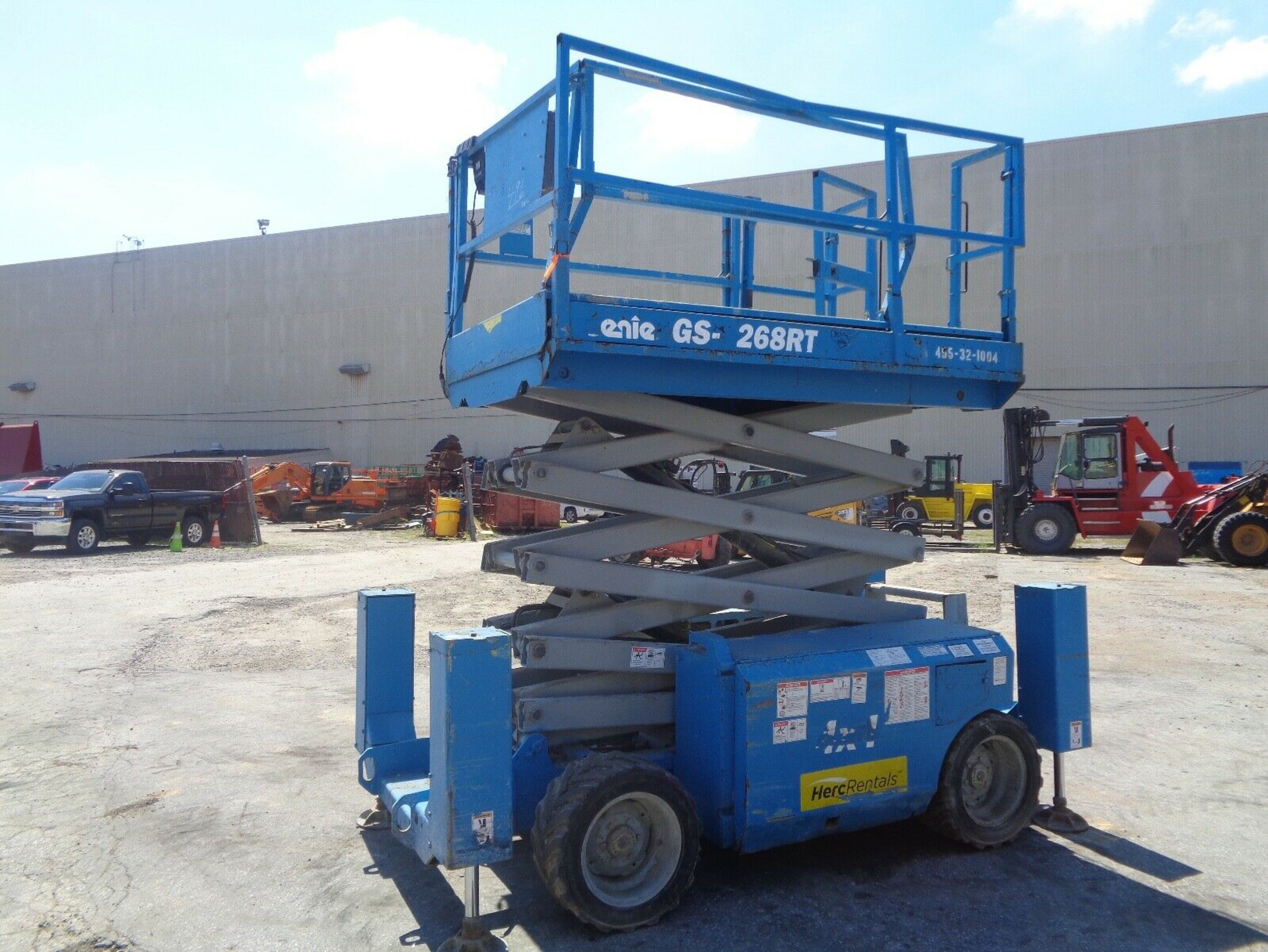 2011 Genie GS3268 Rough Terrain 32ft Scissor Lift - Image 6 of 11