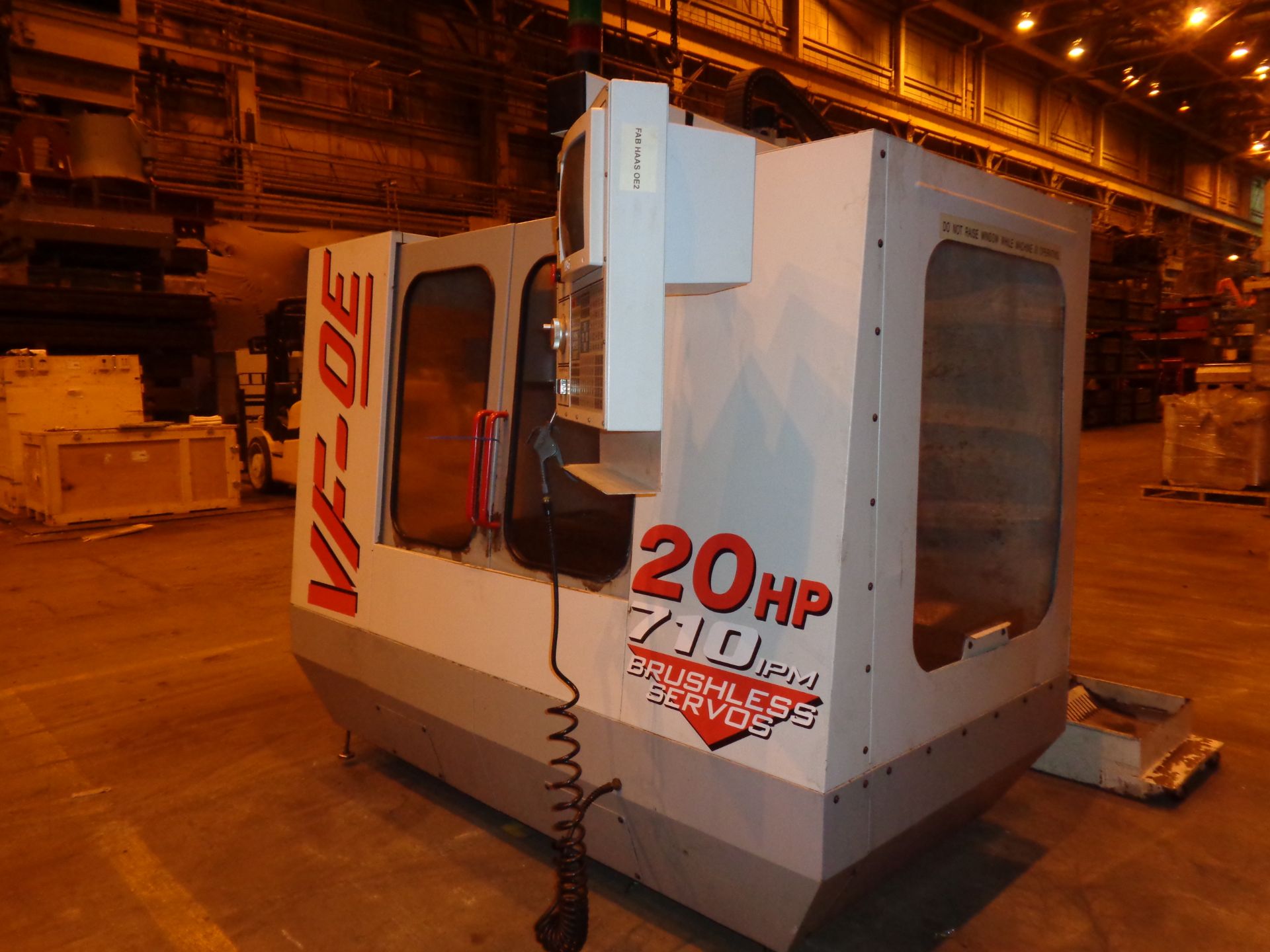 Haas VF-0E CNC Vertical Machining Center - Image 3 of 27