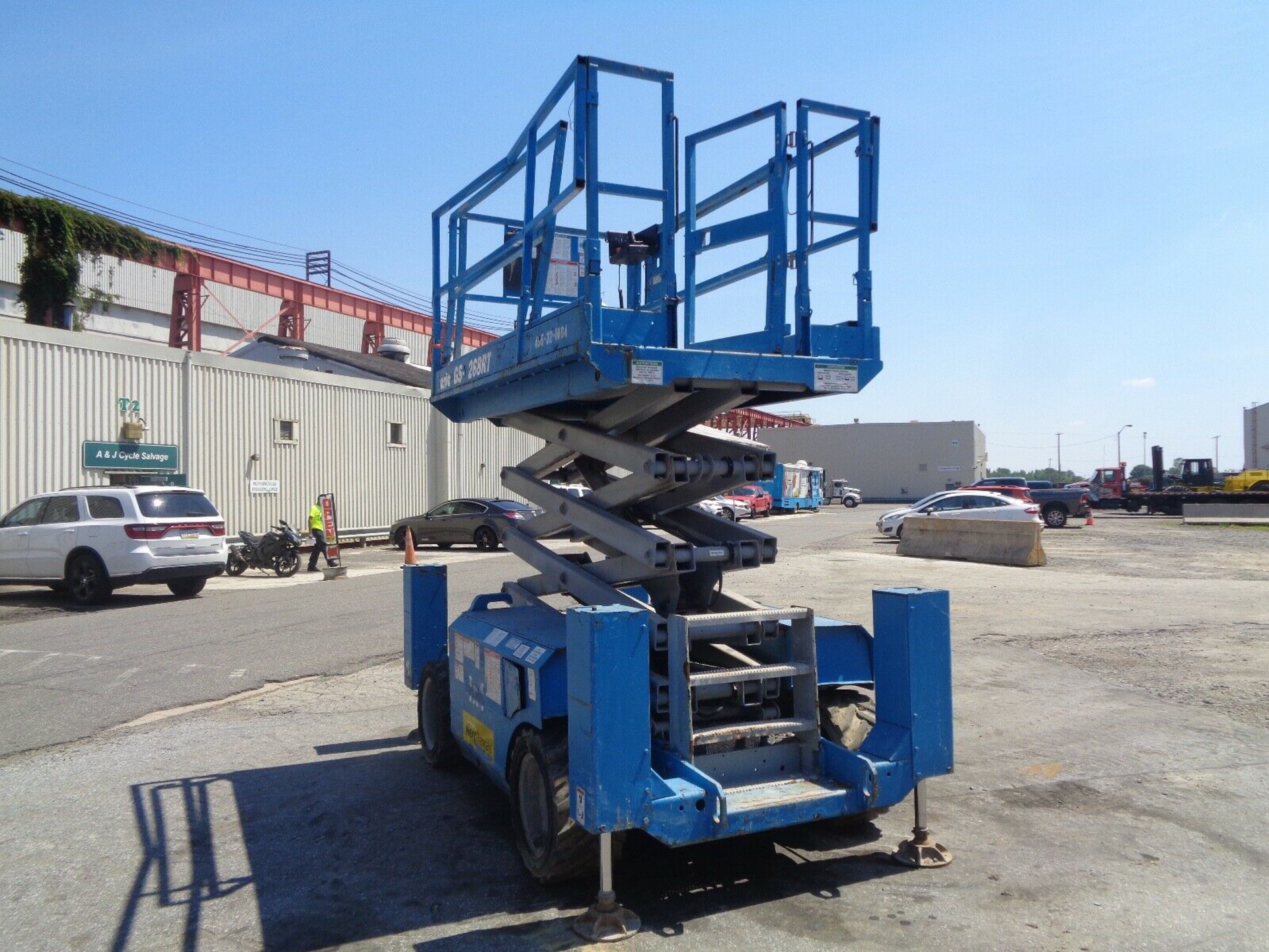 2011 Genie GS3268 Rough Terrain 32ft Scissor Lift - Image 5 of 11