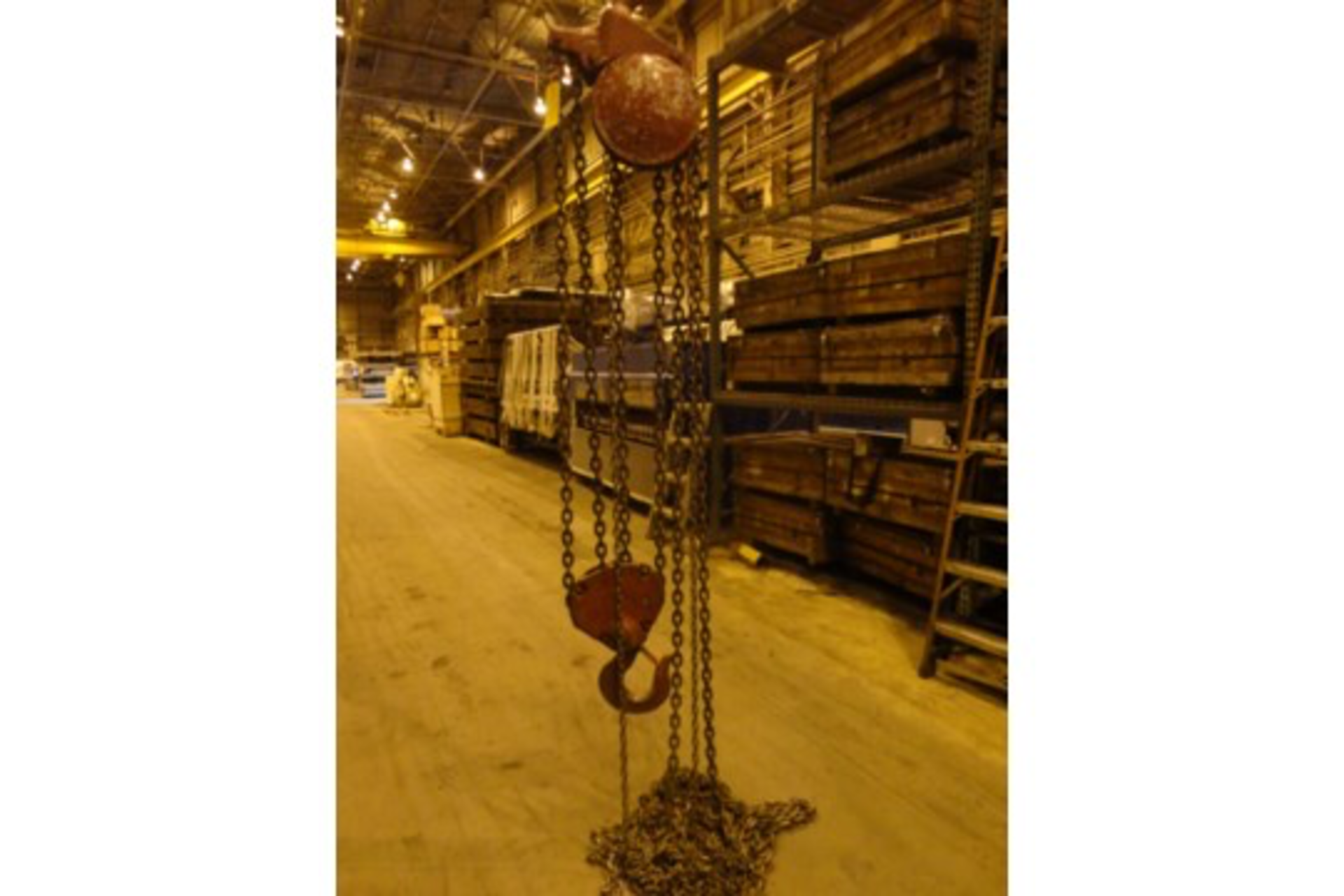 12 Ton Yale Chain Hoist (#15) - Image 5 of 10