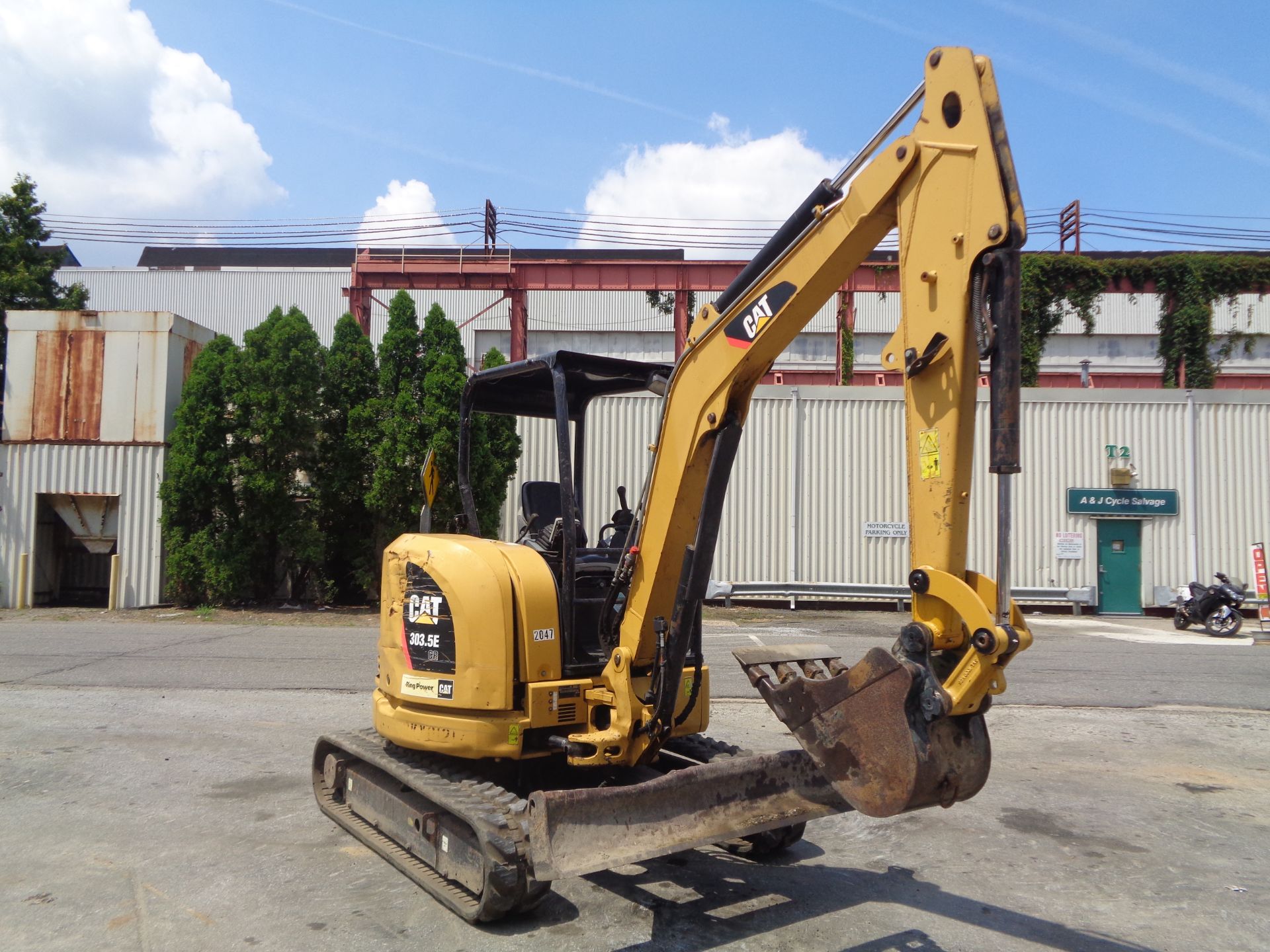 2013 Caterpillar 303.5E Mini Excavator - Image 10 of 12