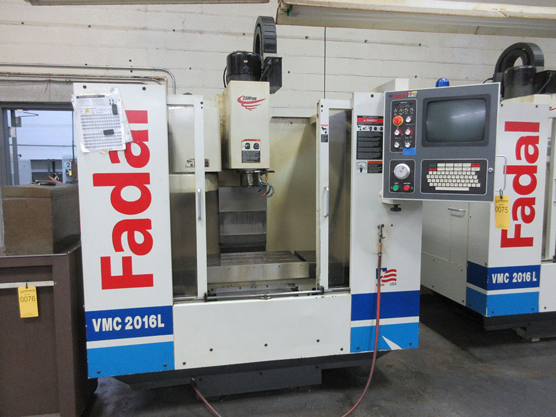 2000 FADAL VMC 2016L CNC VERTICAL MILL MACHINING CENTER