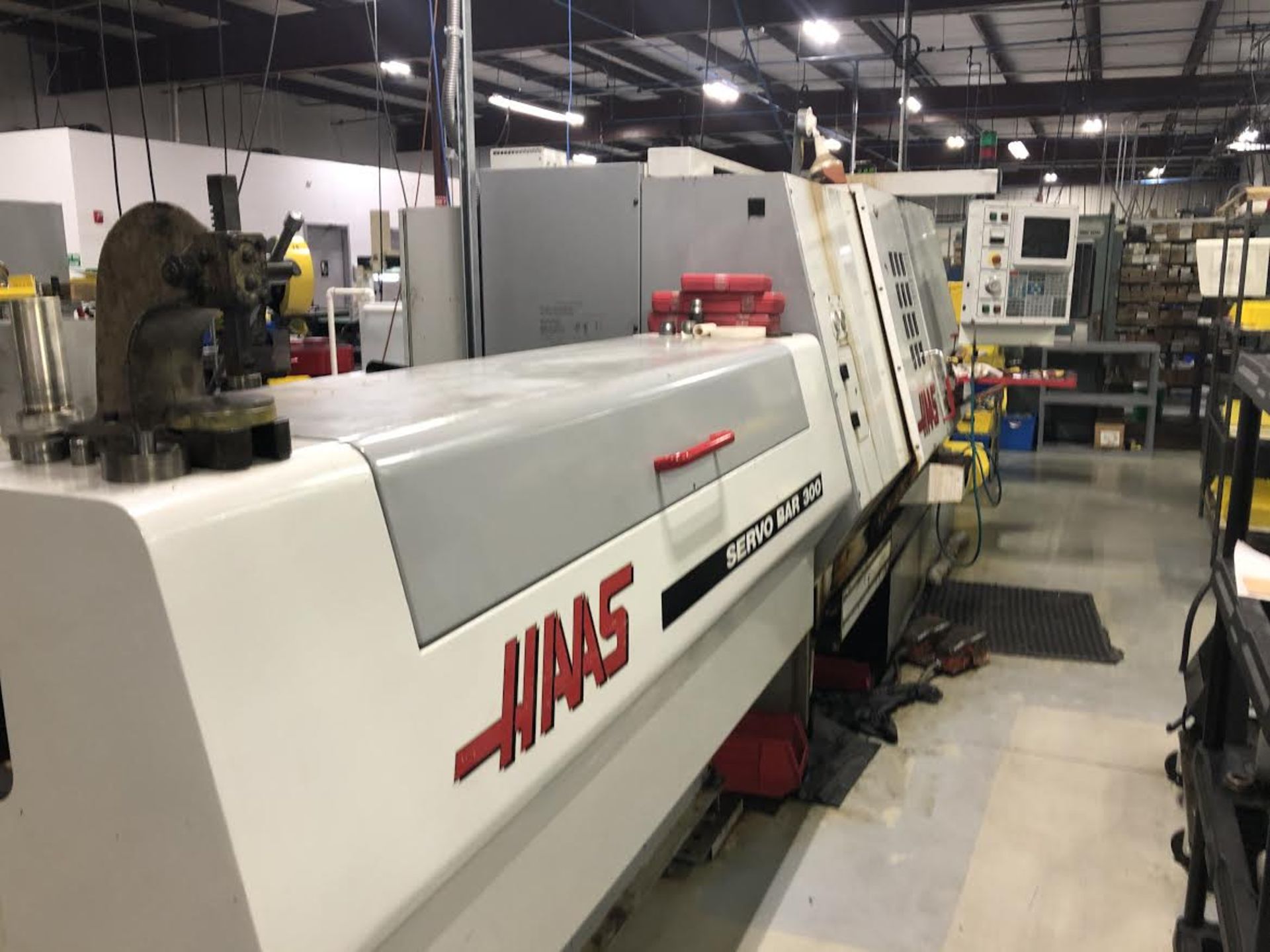 Haas HL4 CNC Lathe With Bar Feeder - Image 2 of 4