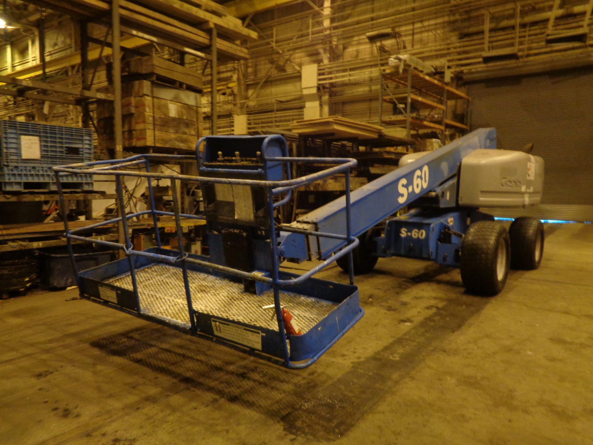 2008 Genie S60 Boom Lift 4x4 - 60FT Height - Image 7 of 19