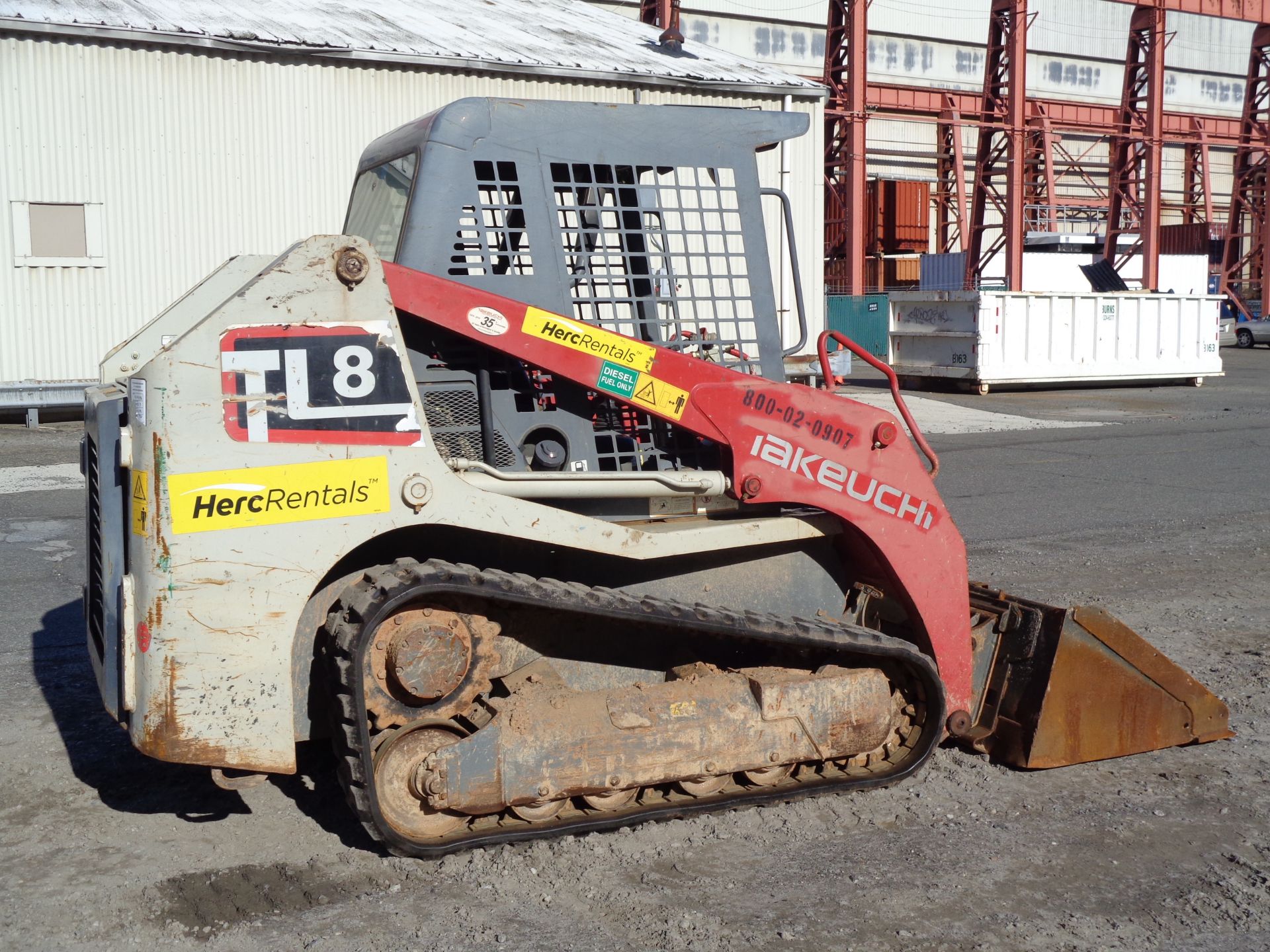 Takeuchi TL8 Skid Steer - Image 5 of 17